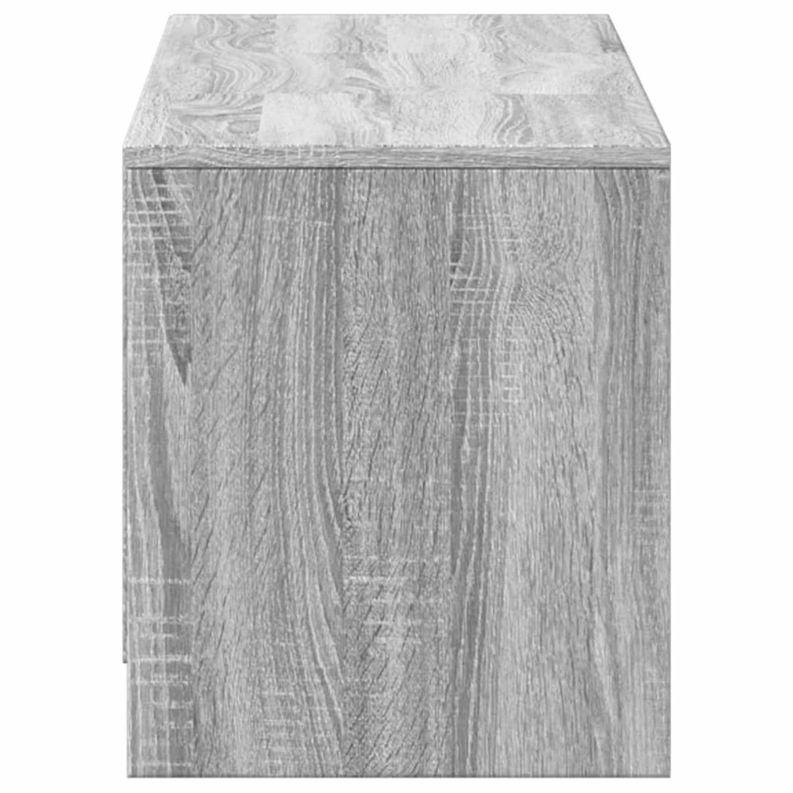 TV ormar Siva Sonoma 140 x 34 x 40 cm Konstruirano drvo