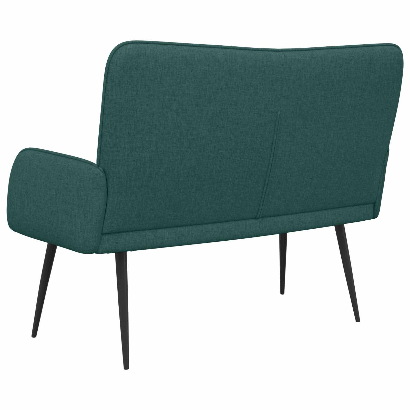 Sofa za dvije osobe Tamnozelena 115 x 61 x 87 cm Tkanina