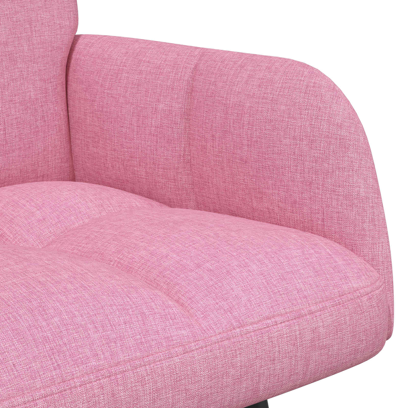 Sofa za dvije osobe Ružičasta 115 x 61 x 87 cm Tkanina