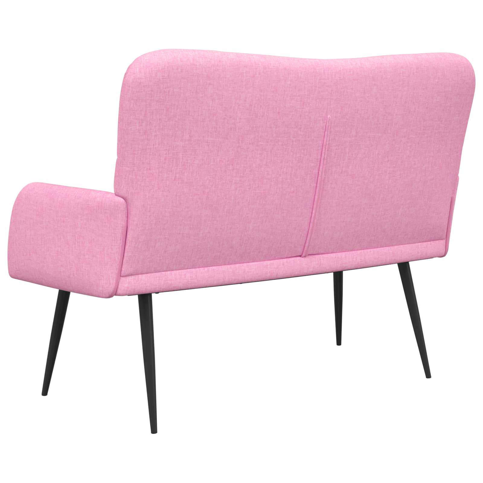 Sofa za dvije osobe Ružičasta 115 x 61 x 87 cm Tkanina