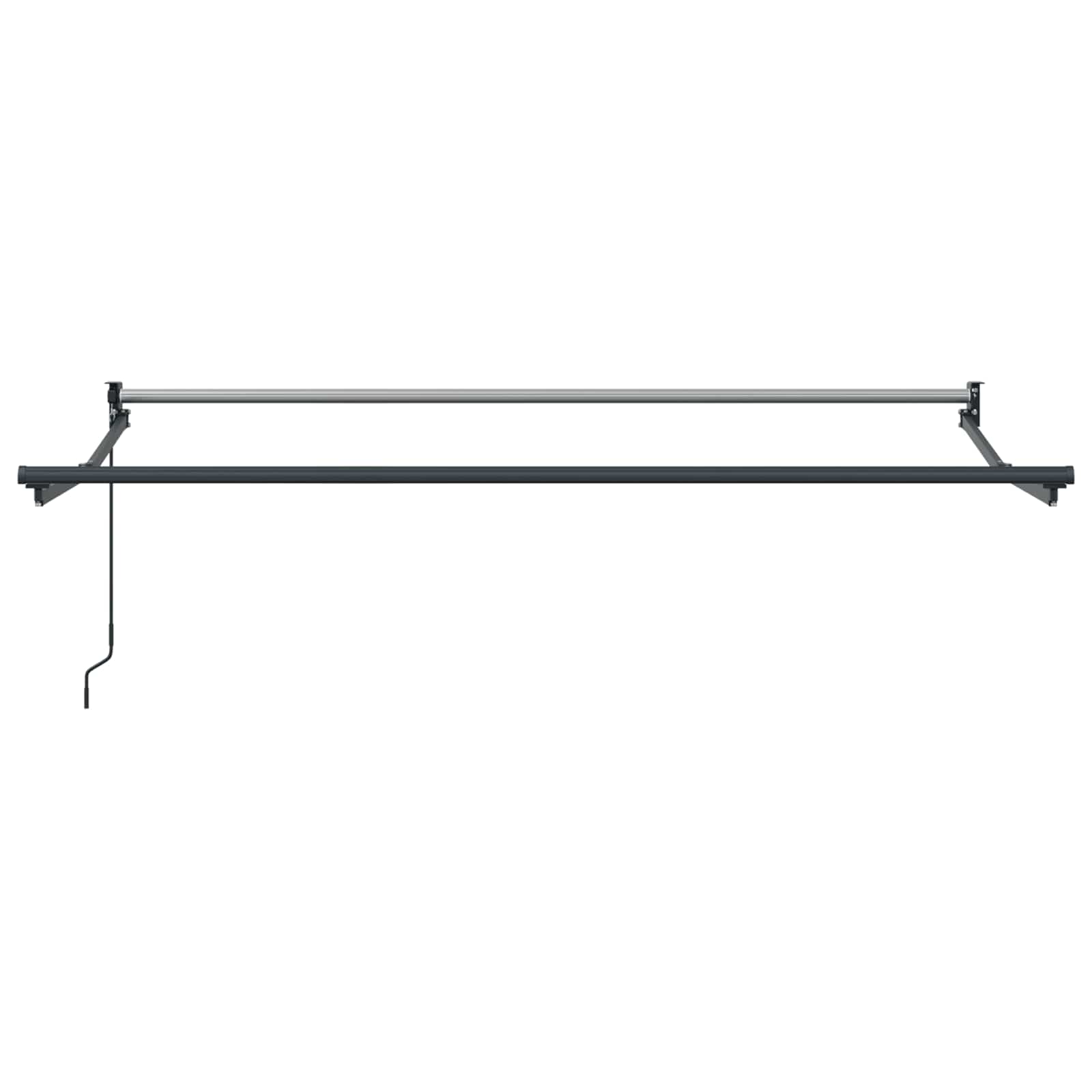 Povlačivi tende Svjetlosiva 3,5 x 2 m 100% Poliester i Aluminij