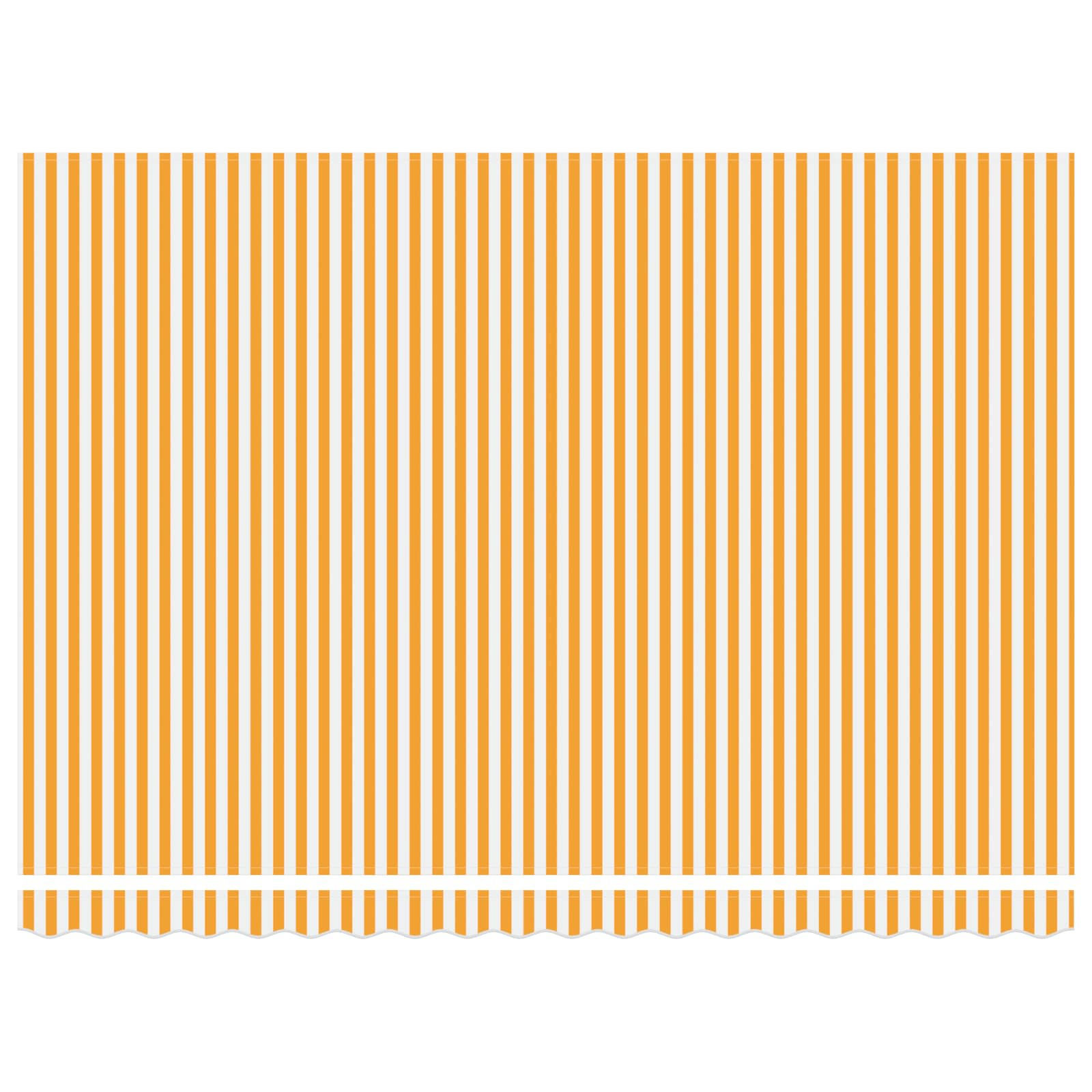 Električna retraktabilna tenda Žuta i bijela 4 x 2 m