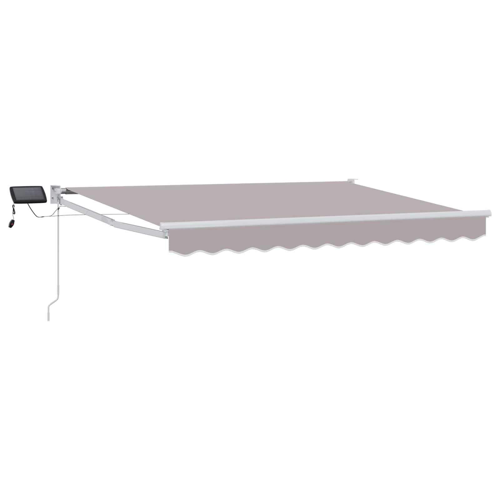 Ručna zlačivna tenda s LED diodama 2,5 x 2 m
