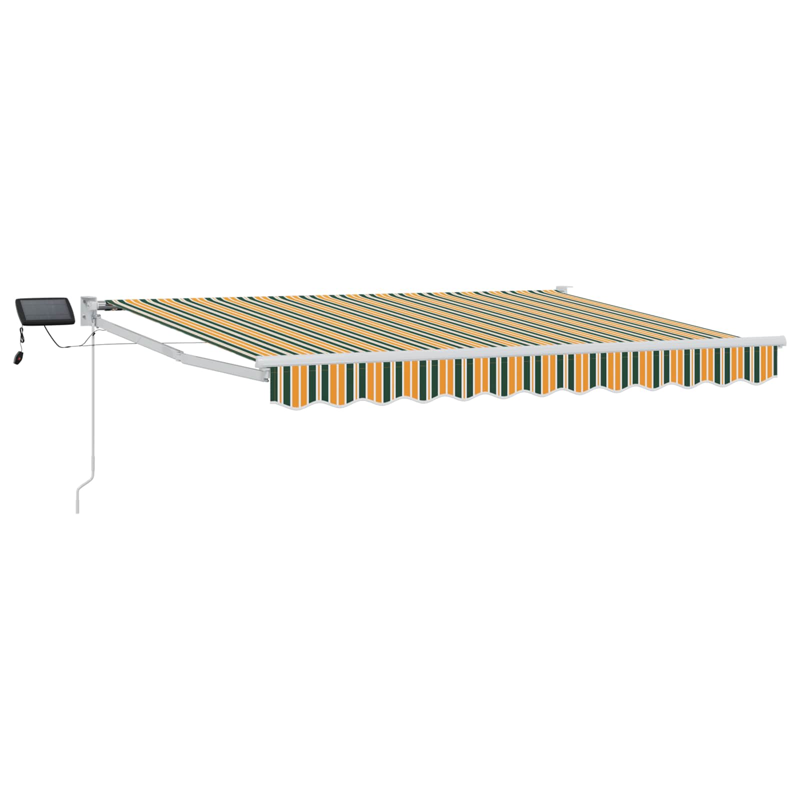 Ručna zlačivna tenda s LED diodama 3,5 x 2,5 m