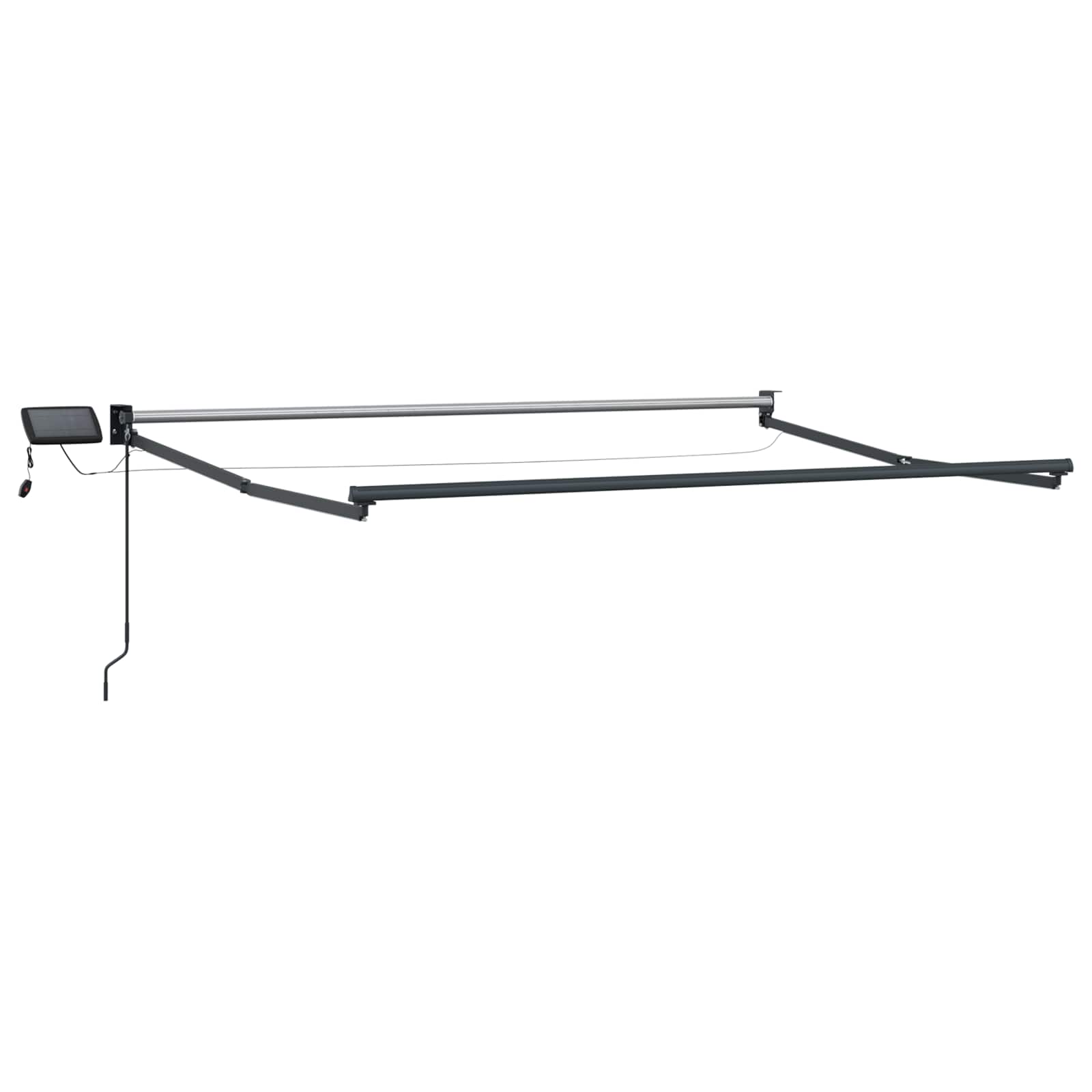Ručna zlačivna tenda s LED diodama 2,5 x 2 m
