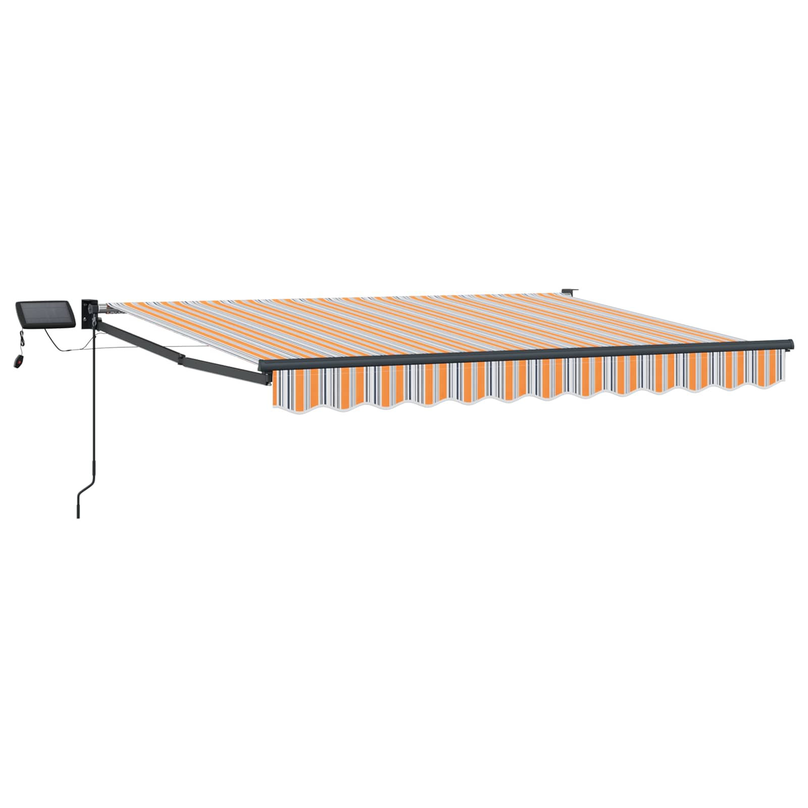 Ručna zlačivna tenda s LED diodama 3 x 2,5 m