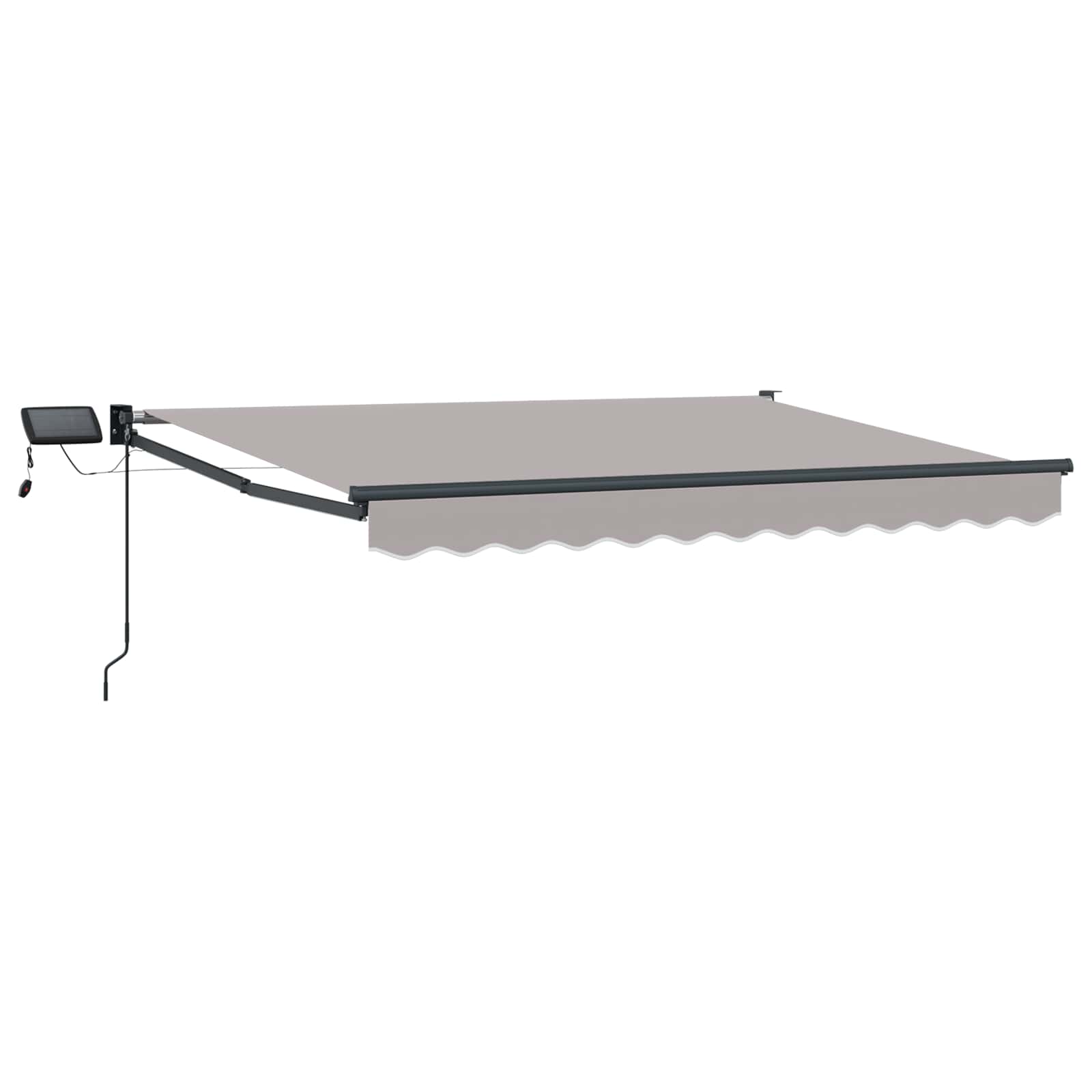 Ručna zlačivna tenda s LED diodama 3,5 x 2,5 m