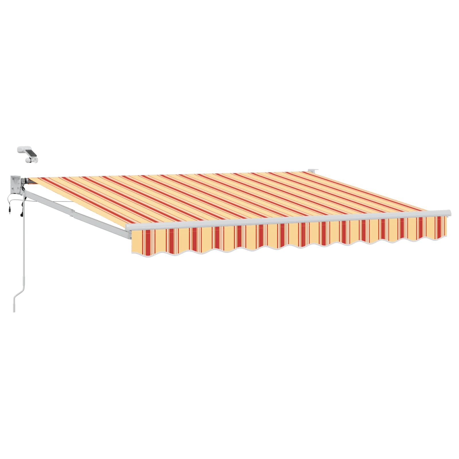 Električna retraktabilna tenda Šareni 3,5 x 2 m