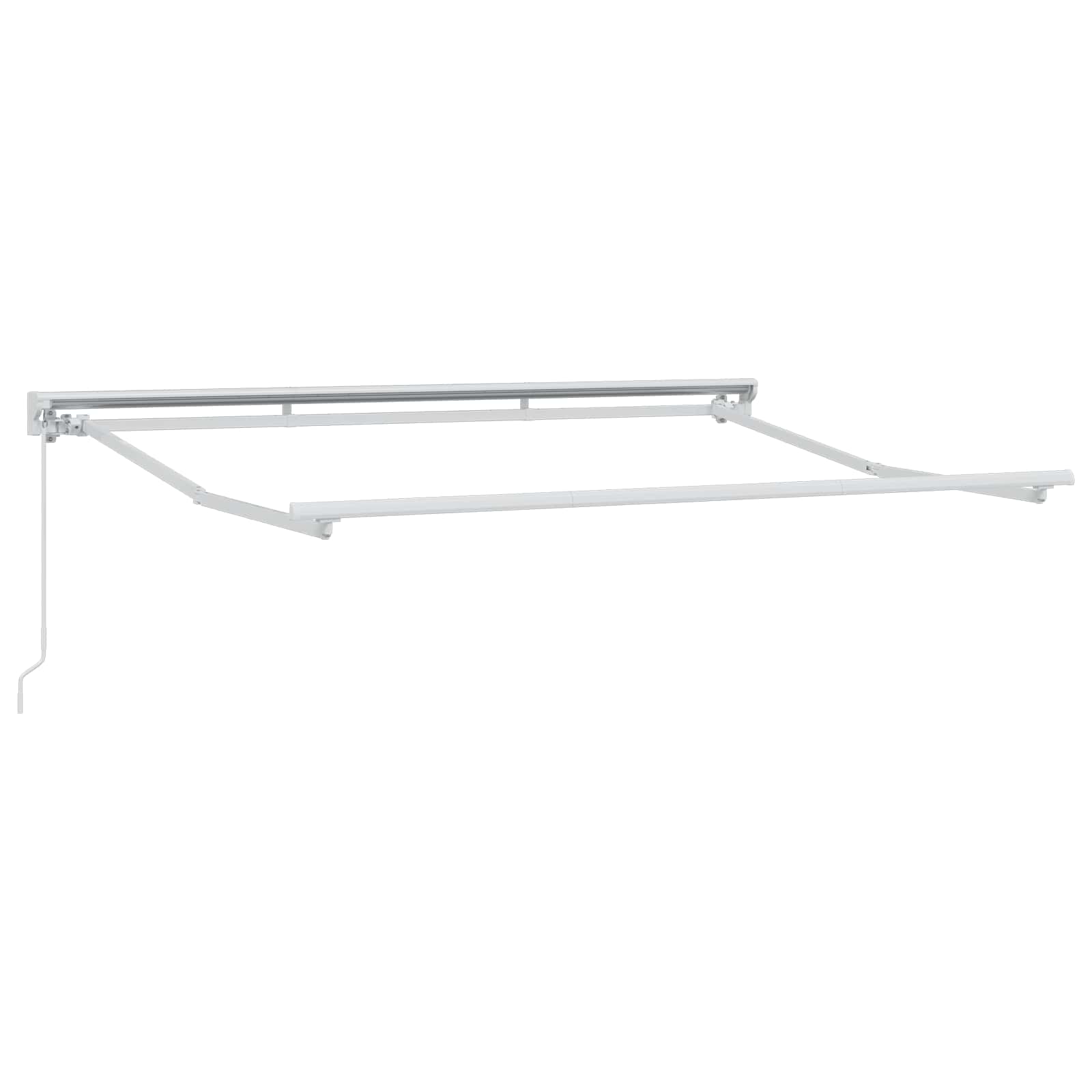 Ručno sklopiva tenda Žuta i narančasta 3 x 2,5 m