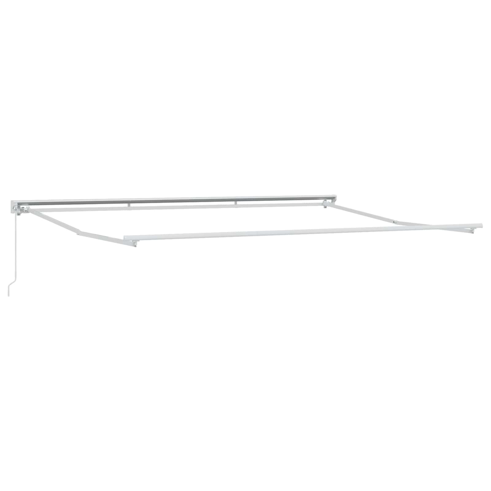 Ručno sklopiva tenda Crna 4 × 3 m Poliester s PU premazom