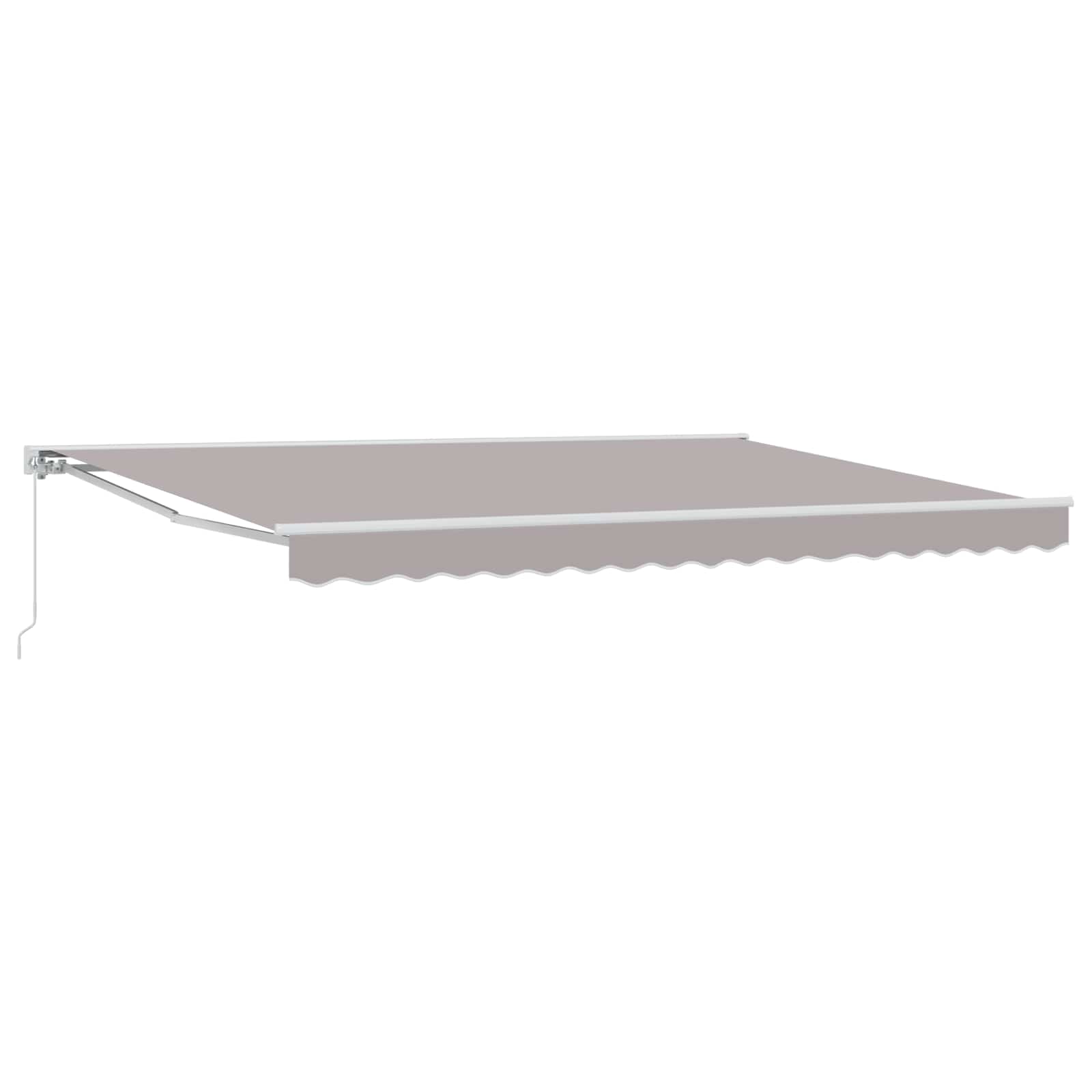 Ručno sklopiva tenda Svjetlosiva 5 x 3 m