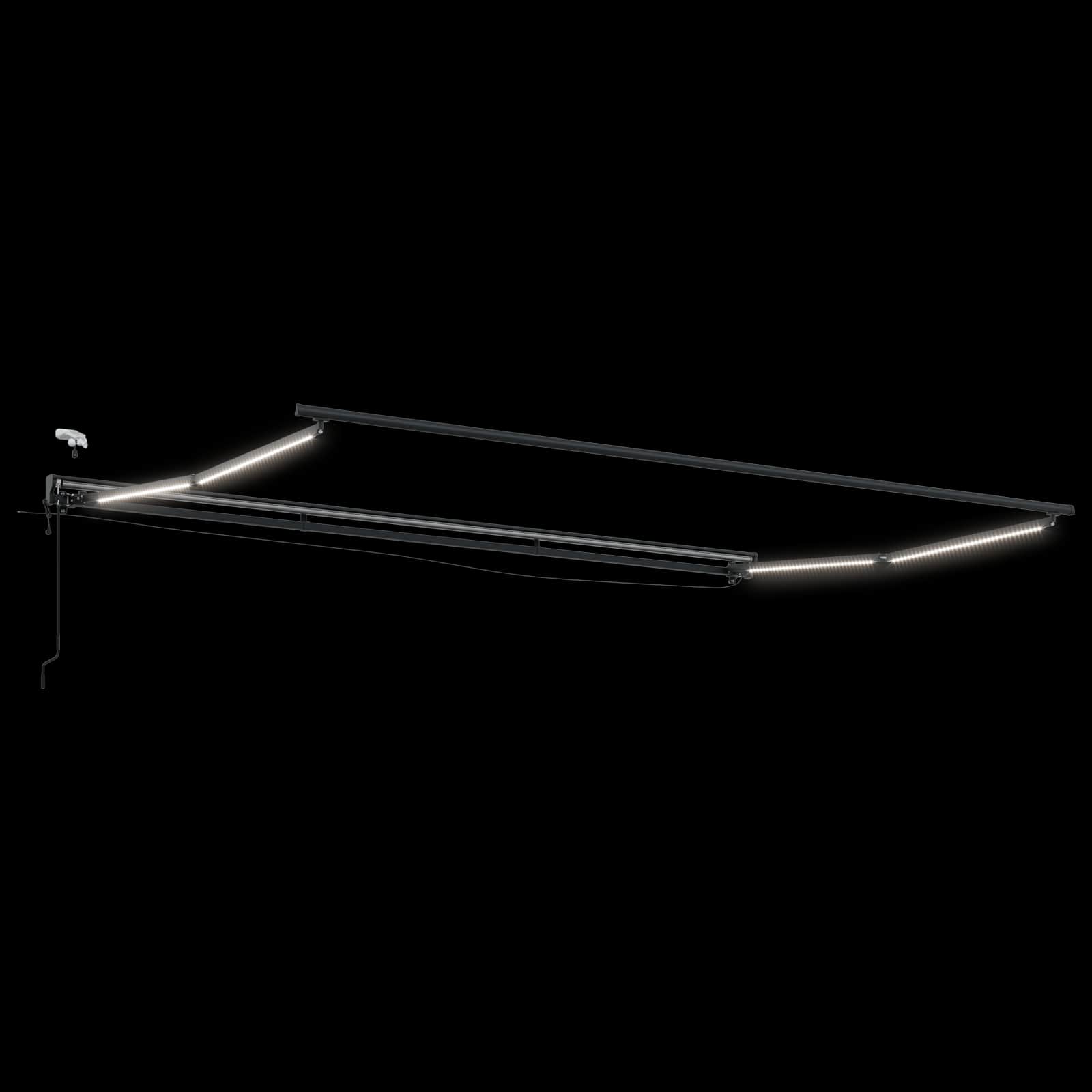Električna retraktabilna tenda 4,5 × 3,5 m