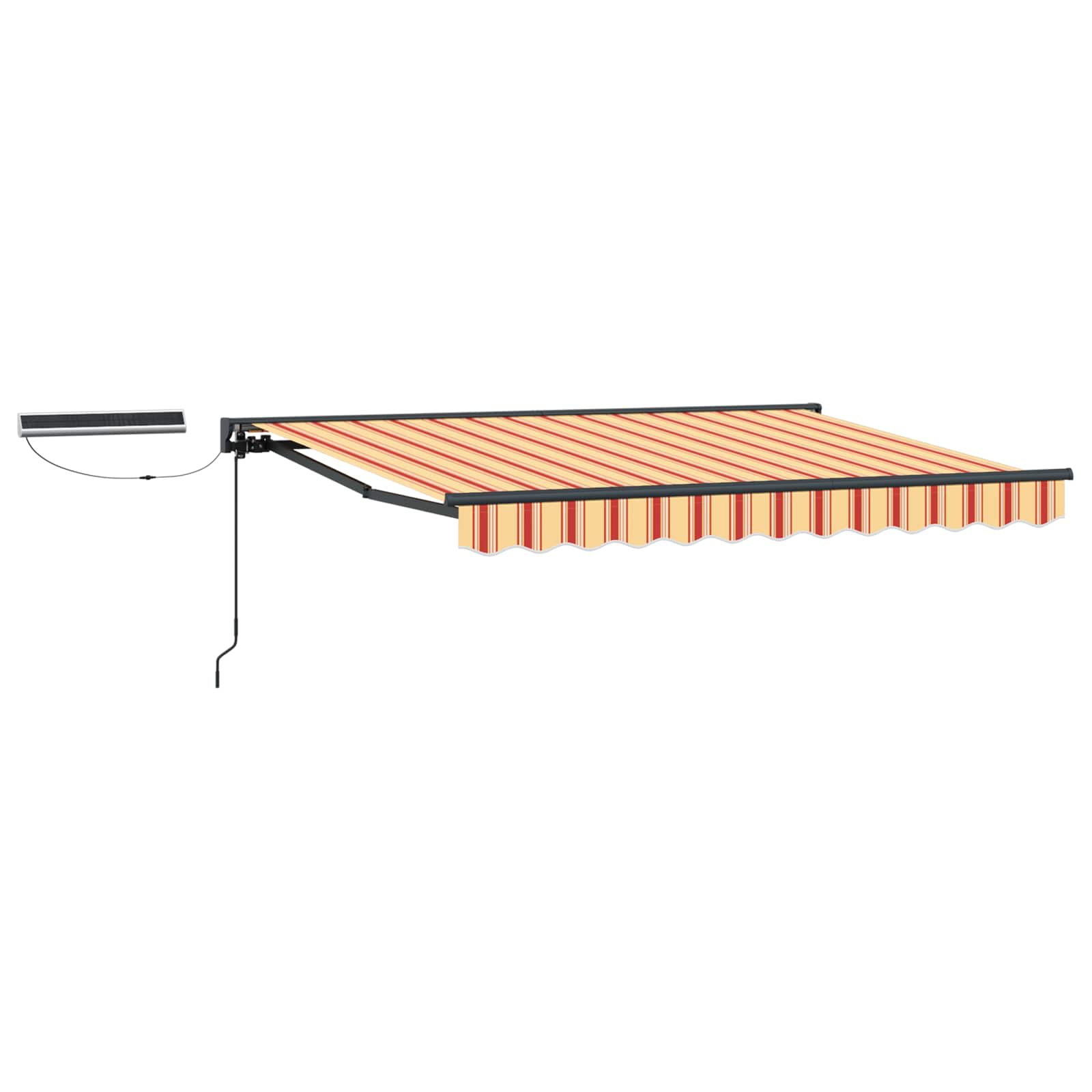 Električna retraktabilna tenda 2,5 x 2 m