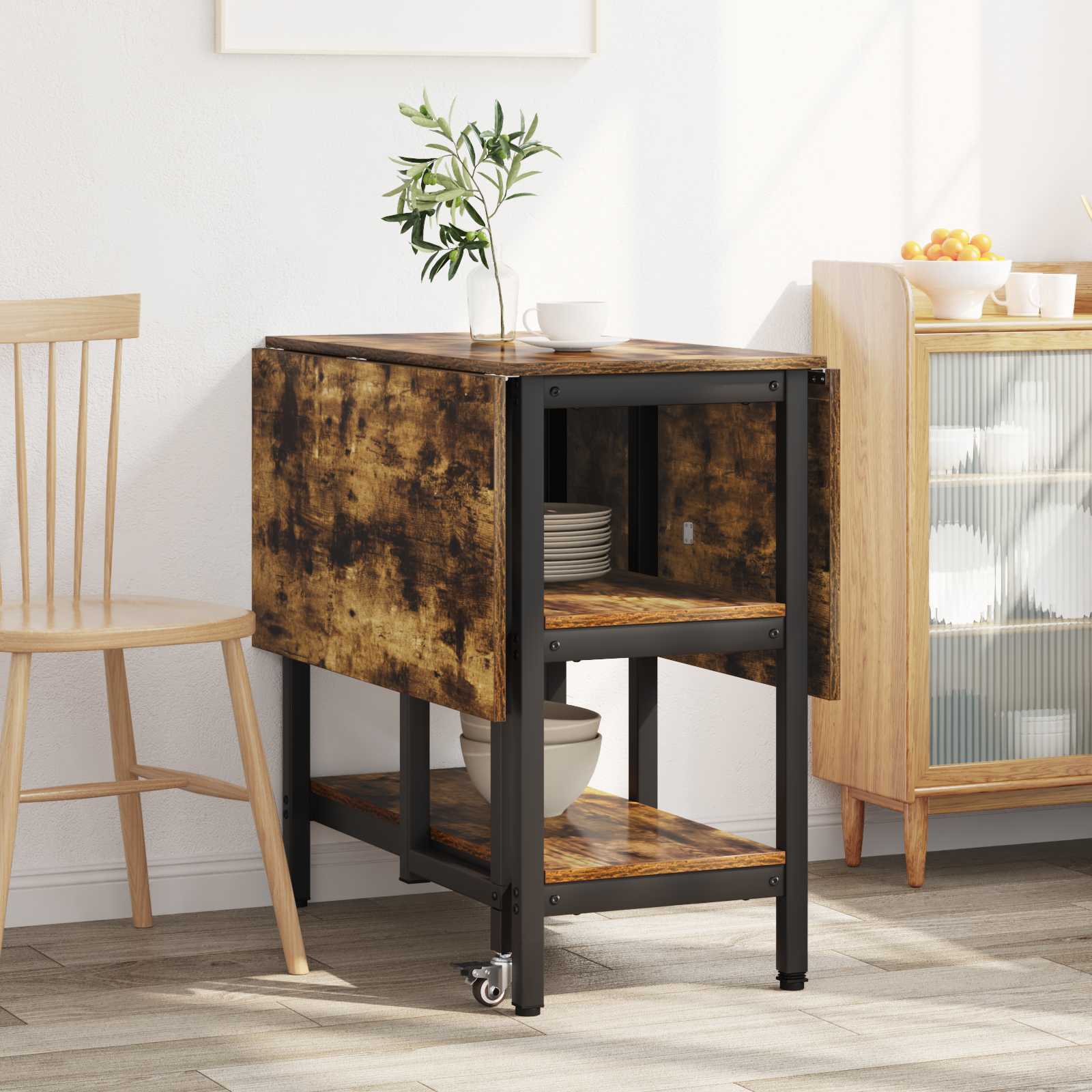 Blagovaonski stol 122 x 80 x 76,5 cm Konstruirano drvo