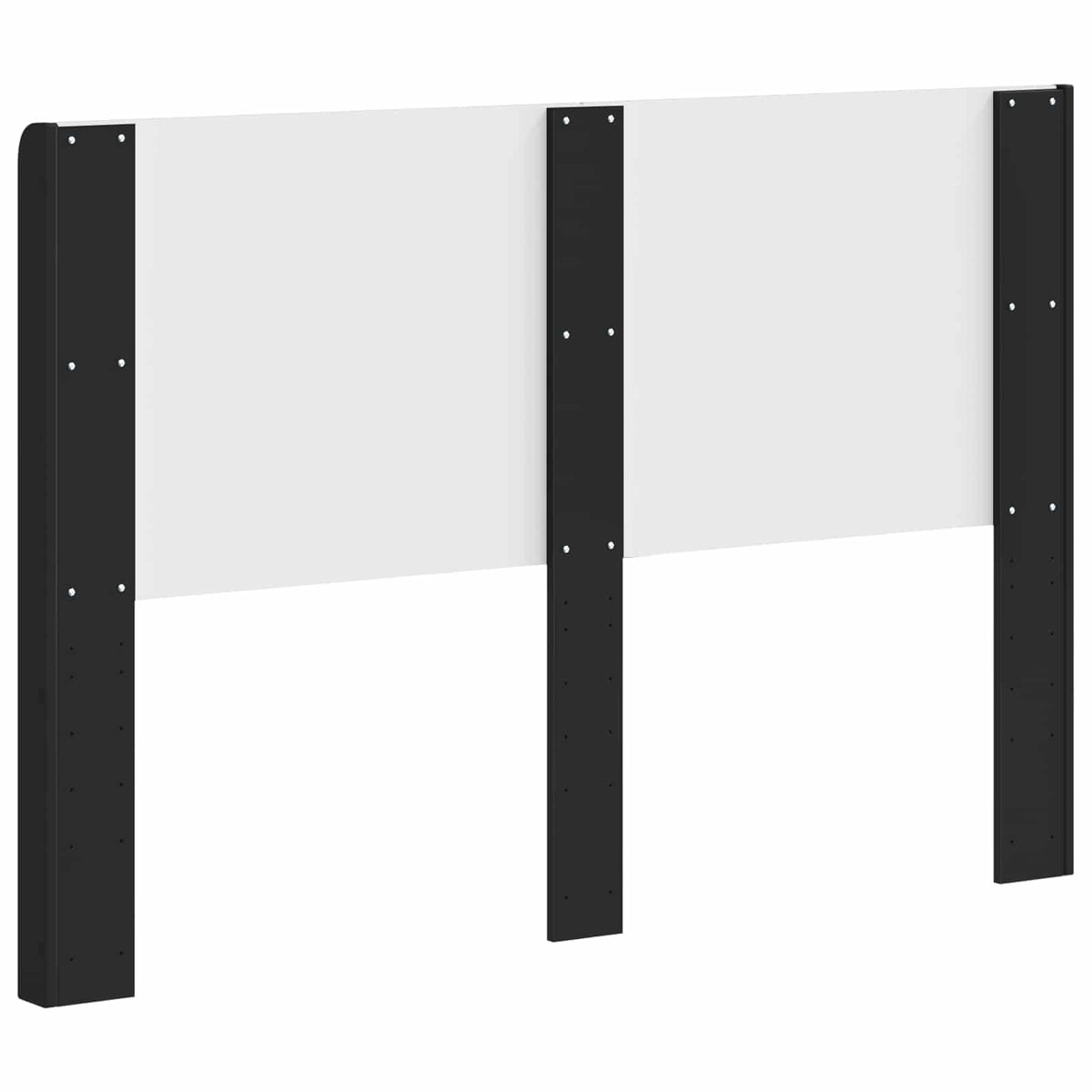 Uzglavlje Crna Konstruirano drvo 150 cm