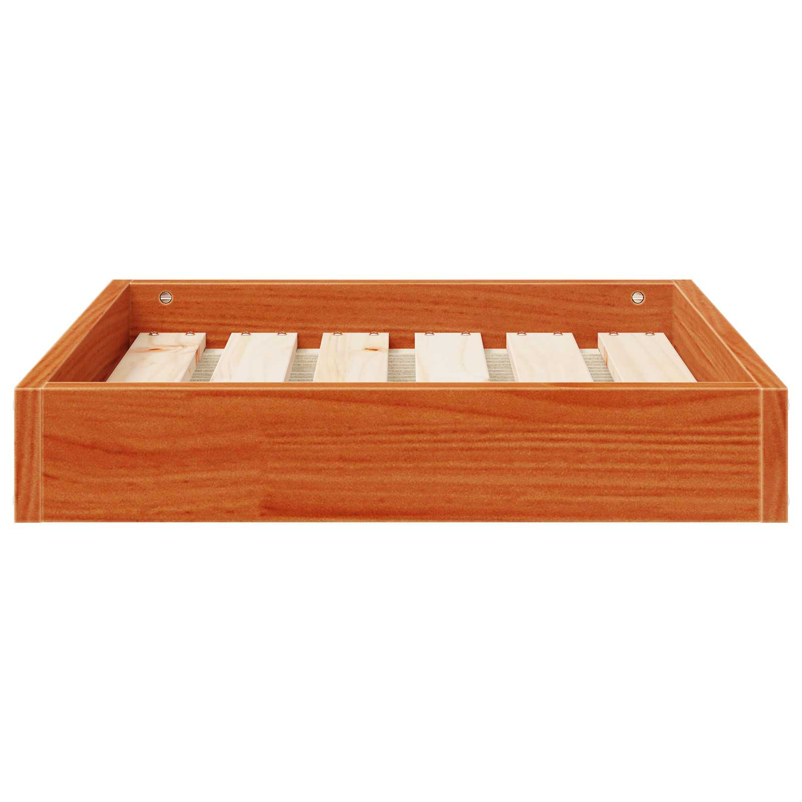 Krevet za psa Vosak smeđa 51,5 x 44 x 9 cm Čvrsto borovo drvo