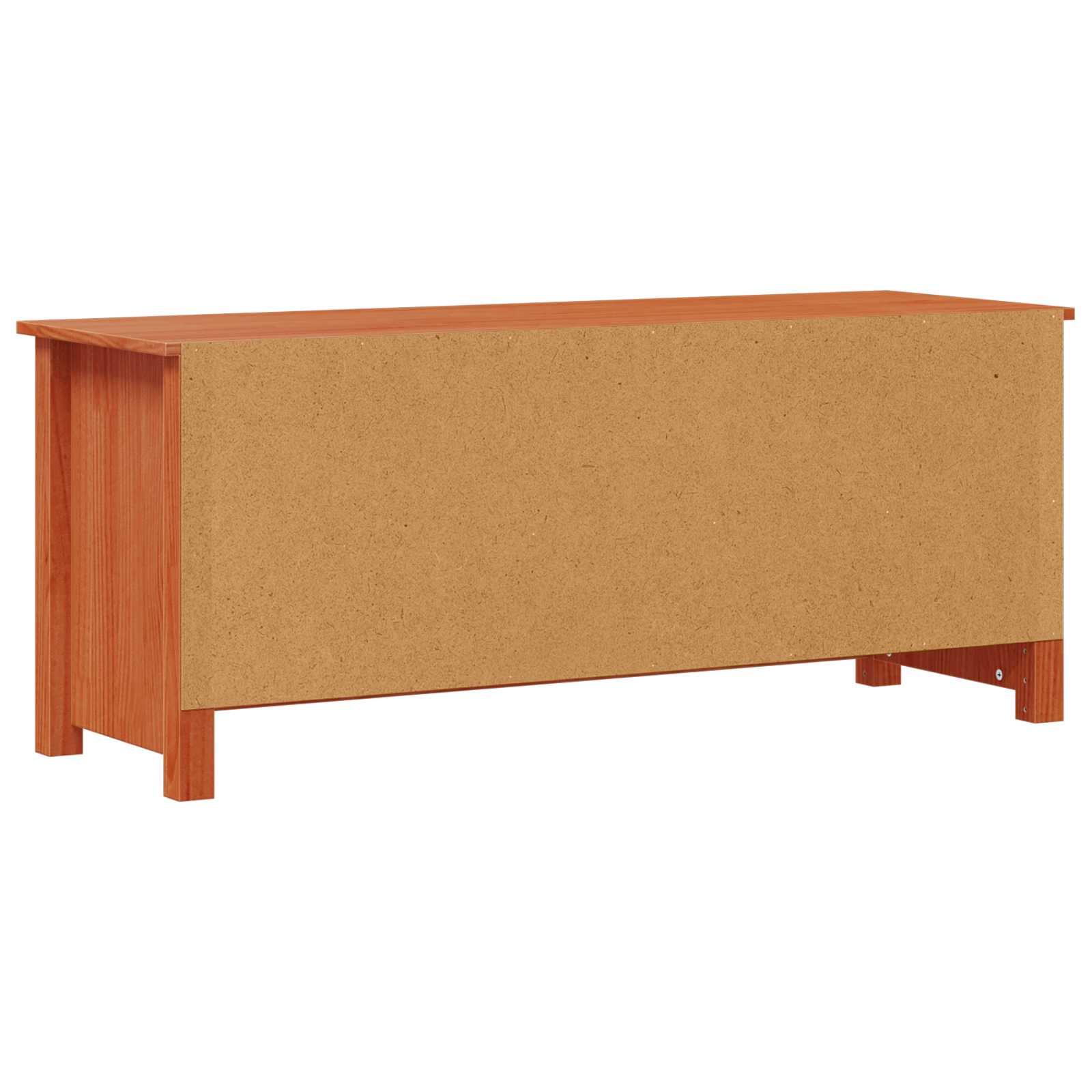 Ormar za cipele Vosak Smeđa 110 x 38 x 45,5 cm Masivna borovina