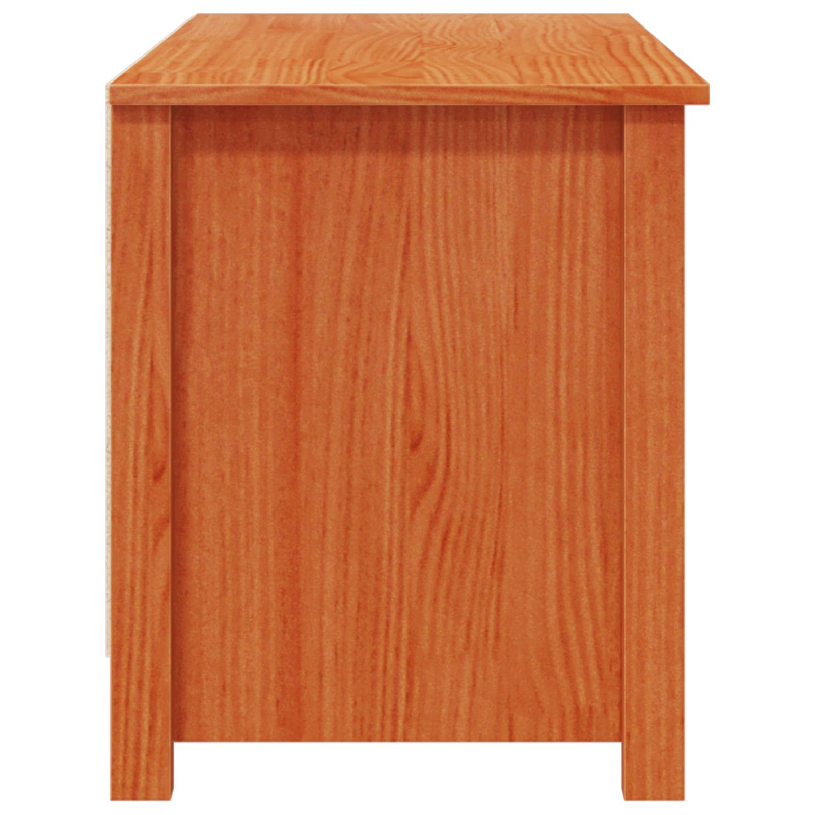 Ormar za cipele Vosak Smeđa 110 x 38 x 45,5 cm Masivna borovina