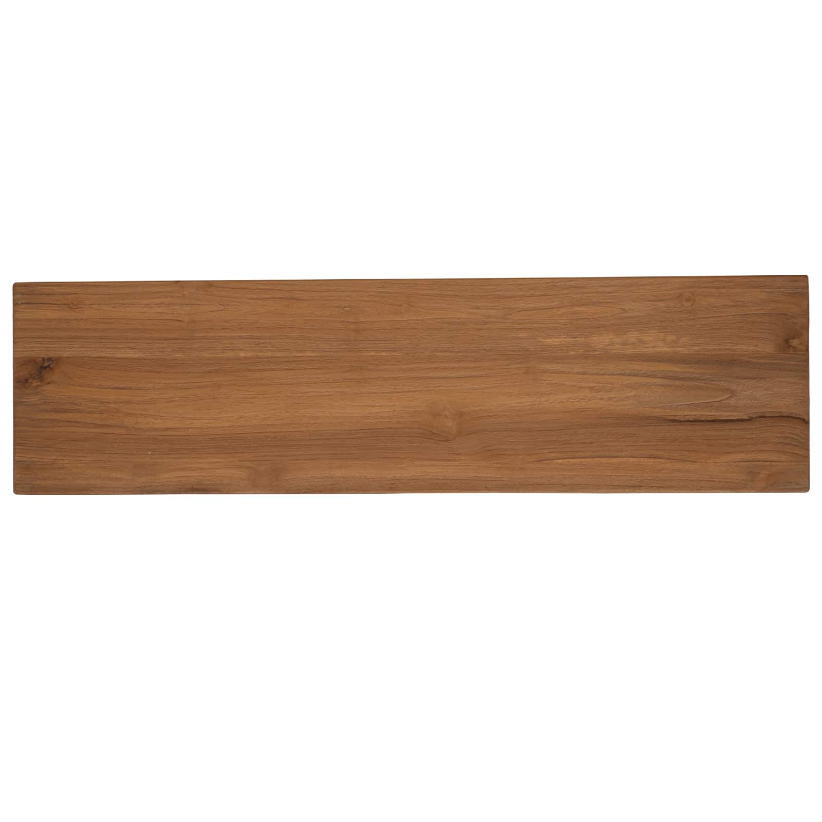 TV komoda 110 x 30 x 40 cm Prirodna Čvrsto teak drvo