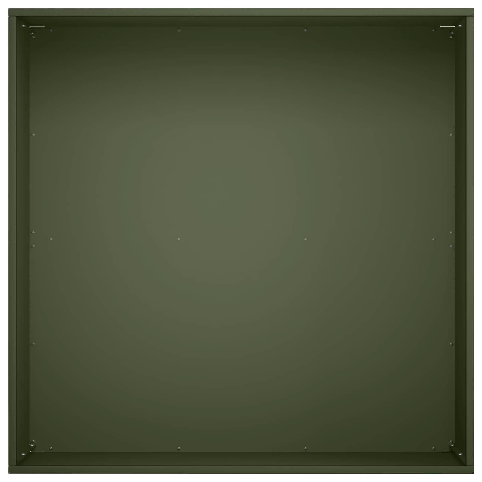 Vrtna saksija 2 kom. Maslinastozelena 60 x 60 x 30 cm