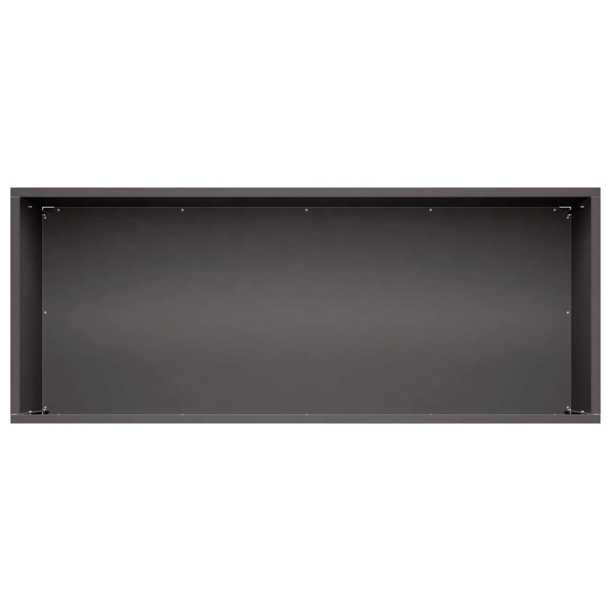 Vrtna saksija 2 kom. Crna 80 x 40 x 40 cm Čelična vrata