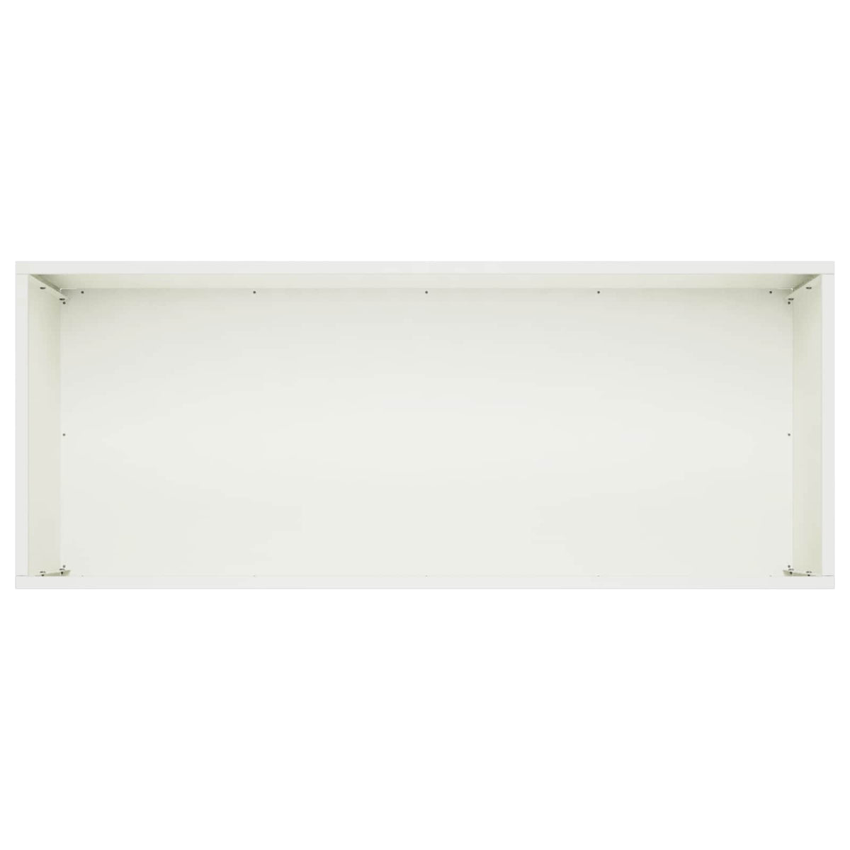 Vrtna saksija 2 kom. Bijela 80 x 40 x 40 cm Čelična vrata