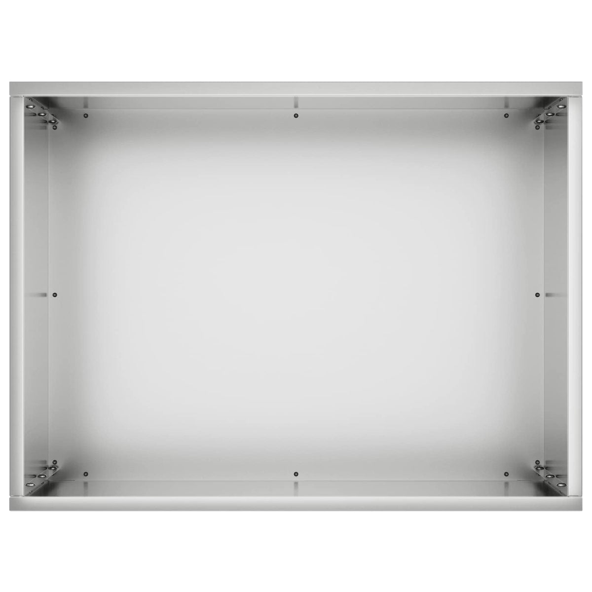 Vrtna saksija Srebrna 40 x 30 x 50 cm Pocinčani čelik
