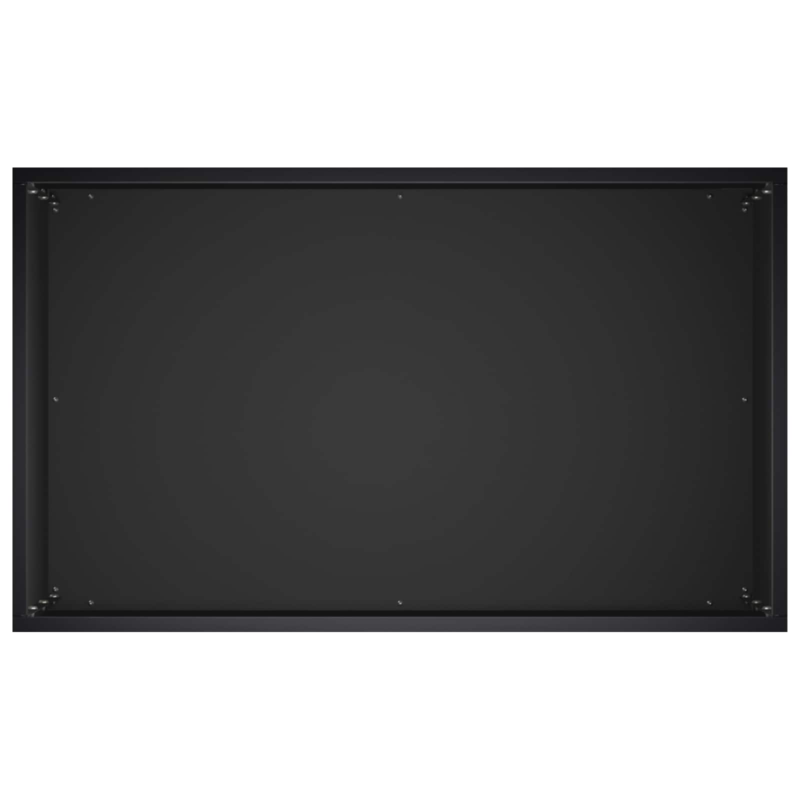 Vrtna saksija Crna 50 x 30 x 40 cm Čelična vrata