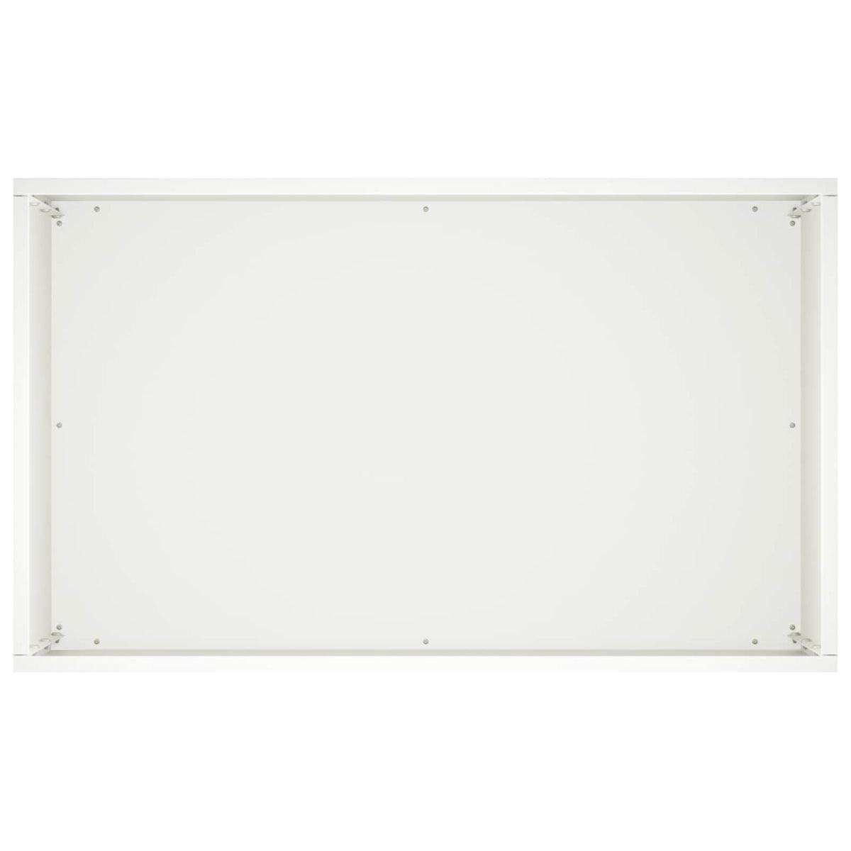 Vrtna saksija Bijela 50 x 30 x 40 cm Čelična vrata
