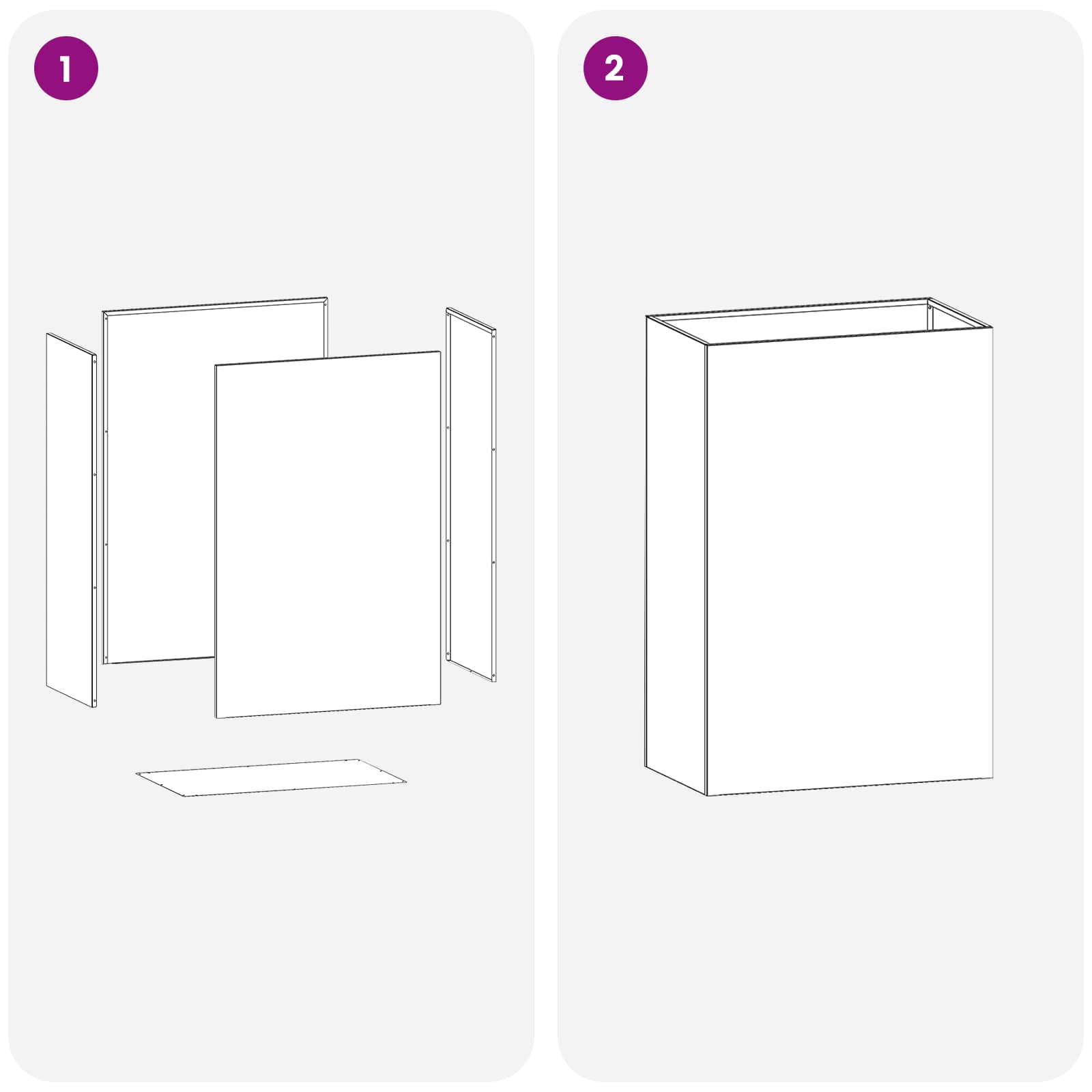 Vrtna saksija Antracit 50 x 30 x 75 cm Čelična vrata