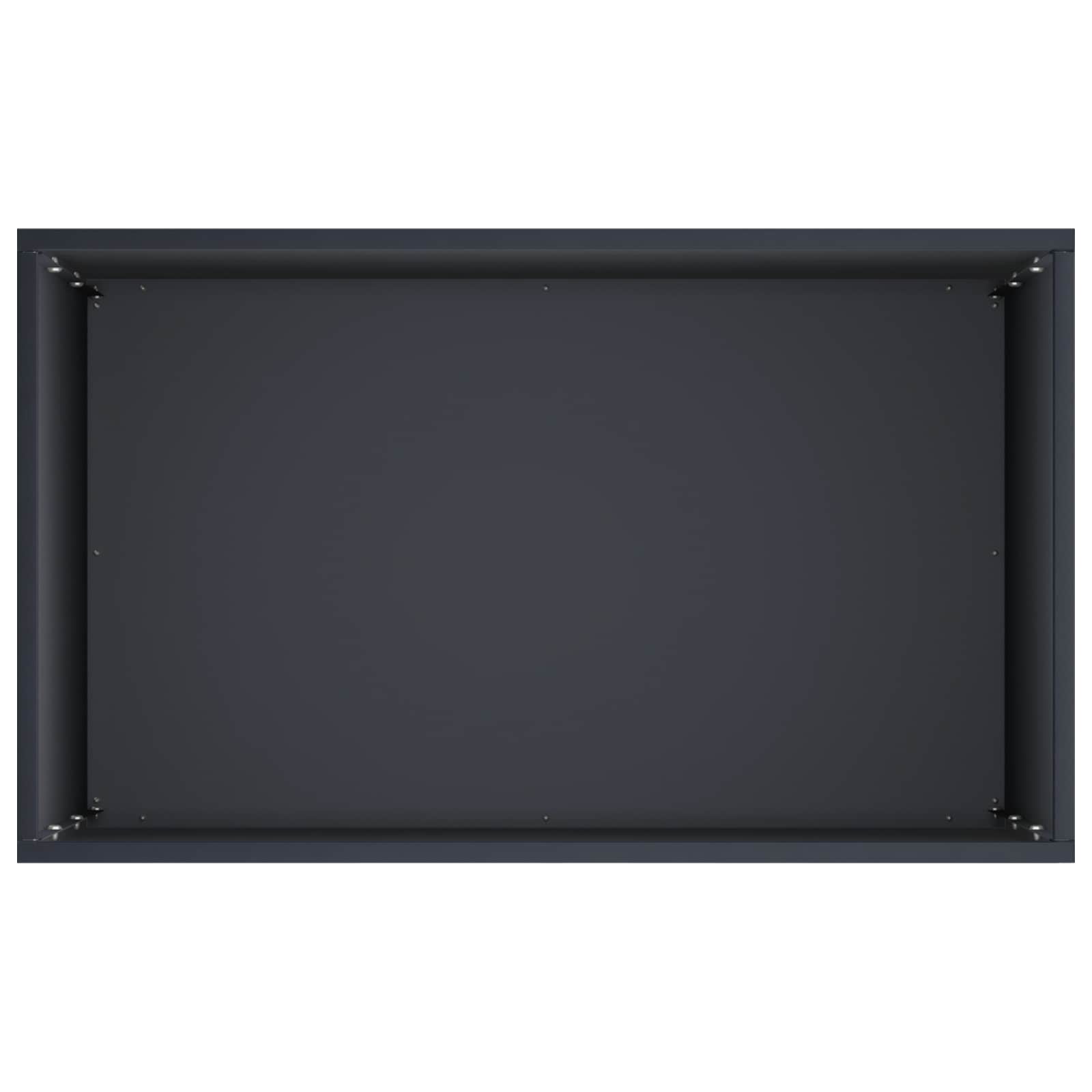 Vrtna saksija Antracit 50 x 30 x 75 cm Čelična vrata