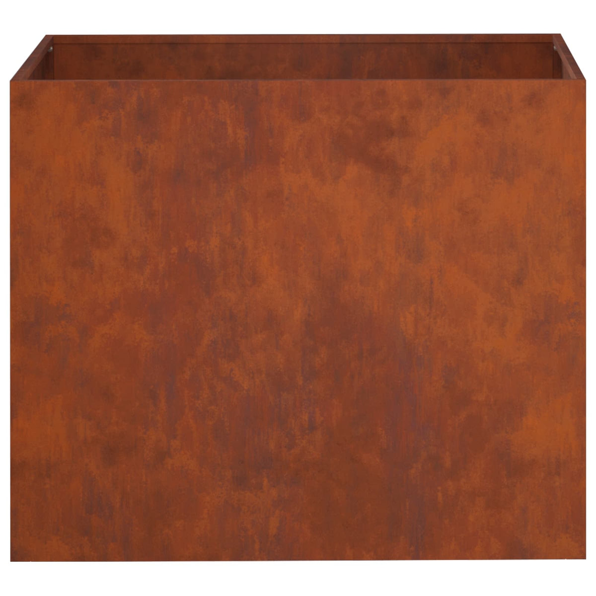 Vrtna saksija Rđa 50 x 40 x 50 cm Otporni čelik