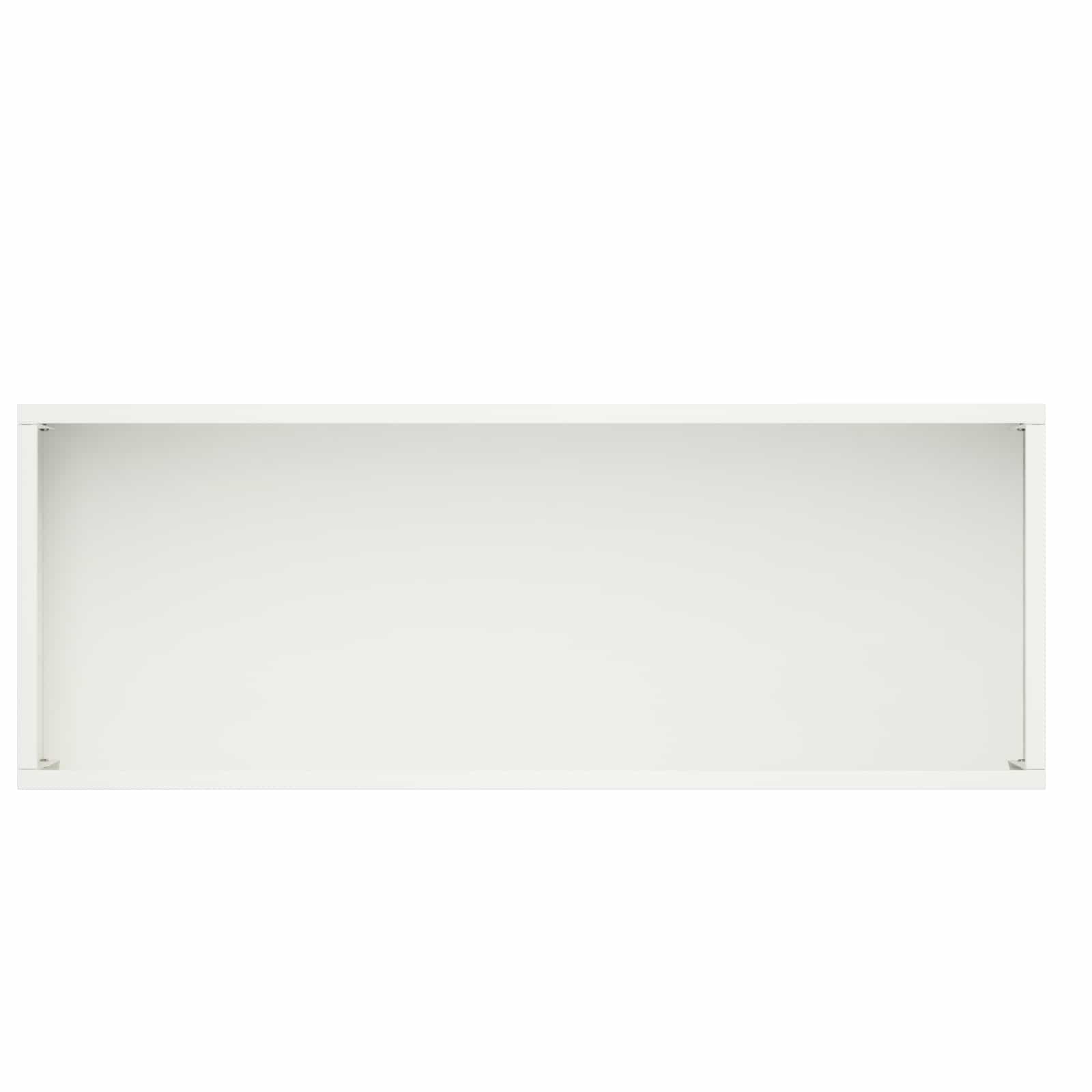 Vrtna saksija 2 kom. Bijela 80 x 20 x 49 cm Čelična vrata