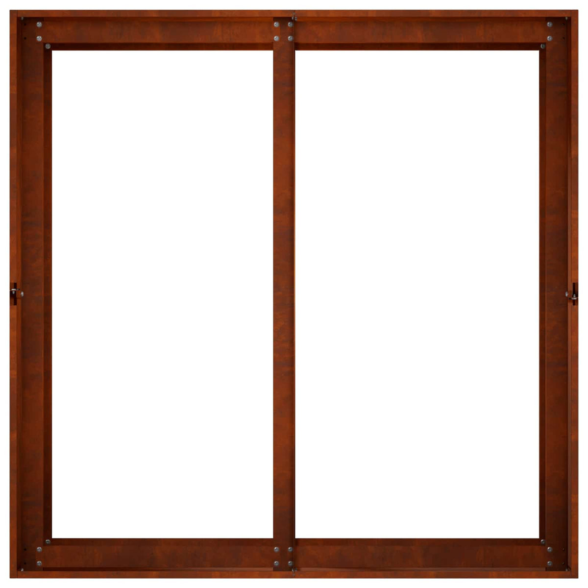 Vrtna saksija Rđa 80 x 80 x 60 cm Otporni čelik