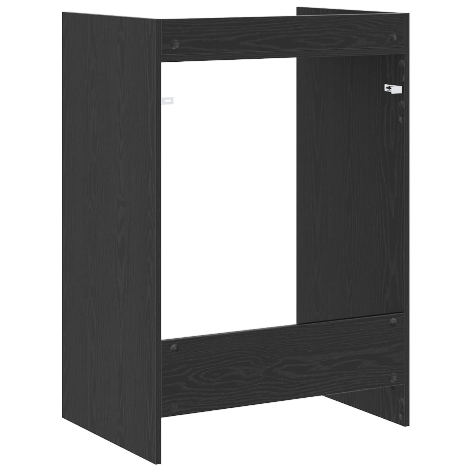 Ormar za perilicu rublja Crni hrast 67,5 x 48 x 97 cm