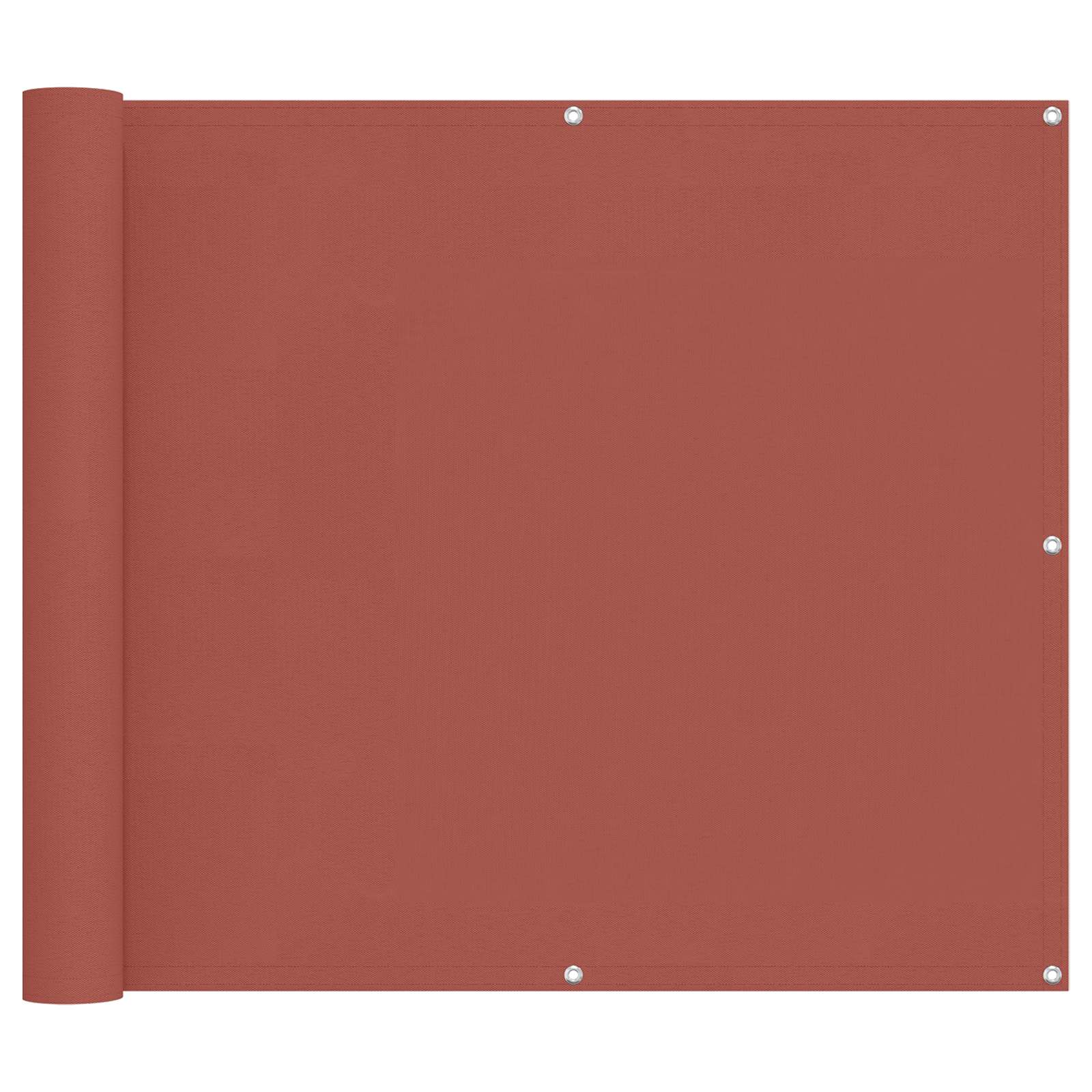 Balcony ekran Terakota 100 x 500 cm Oxford tkanina
