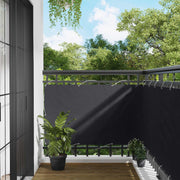 Balcony ekran Crna 100 x 600 cm Oxford tkanina