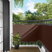 Balcony ekran Smeđa 100 x 400 cm Oxford tkanina