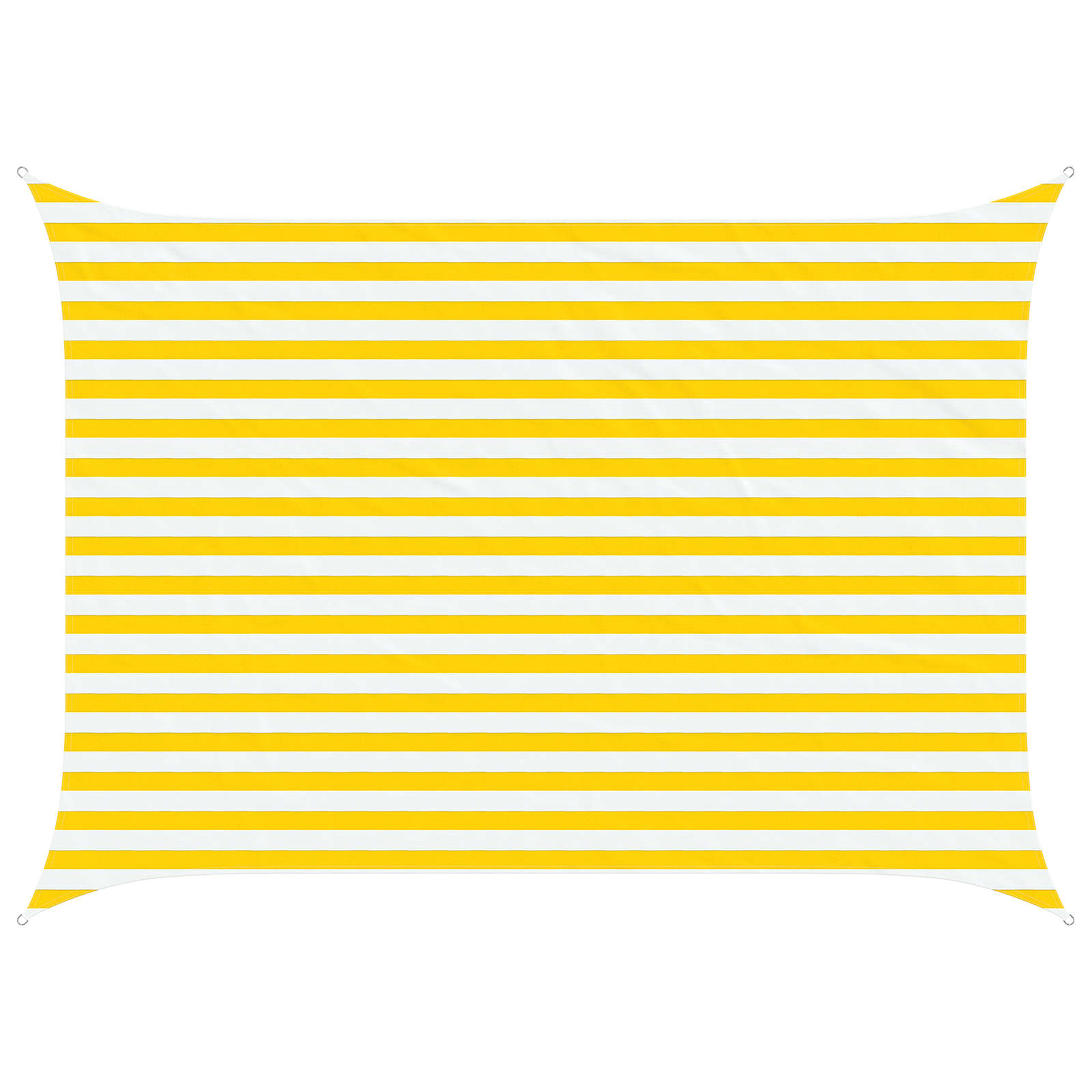 Jedro za sunce Žuta i bijela 3,5 x 2,5 m 100% poliester Oxford
