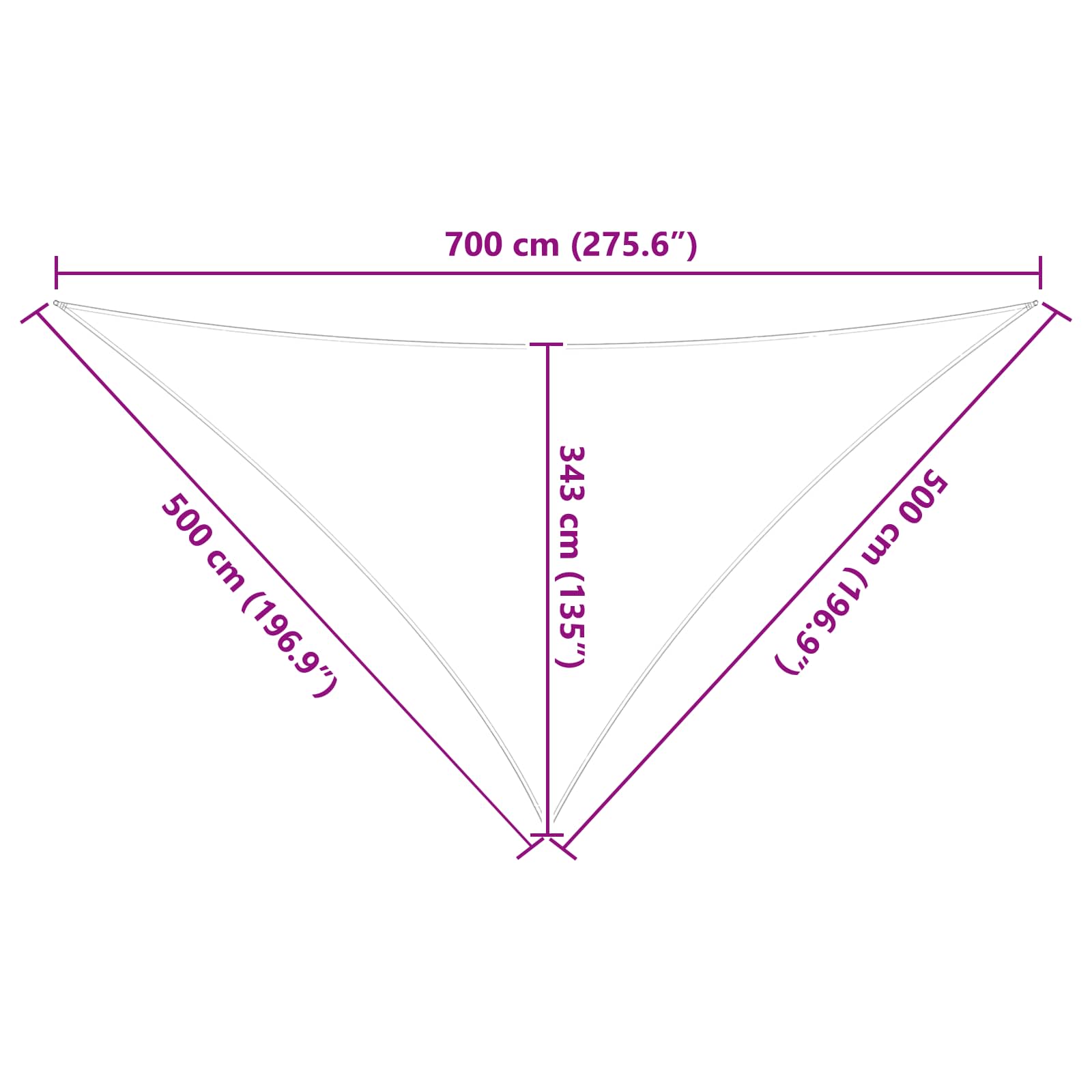 Jedro za sunce Plava i bijela 7 x 5 x 5 m 100% poliester Oxford