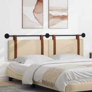 Držeće uzglavlje Zidne Krema 190 x 55 x 5 cm Antikni PU