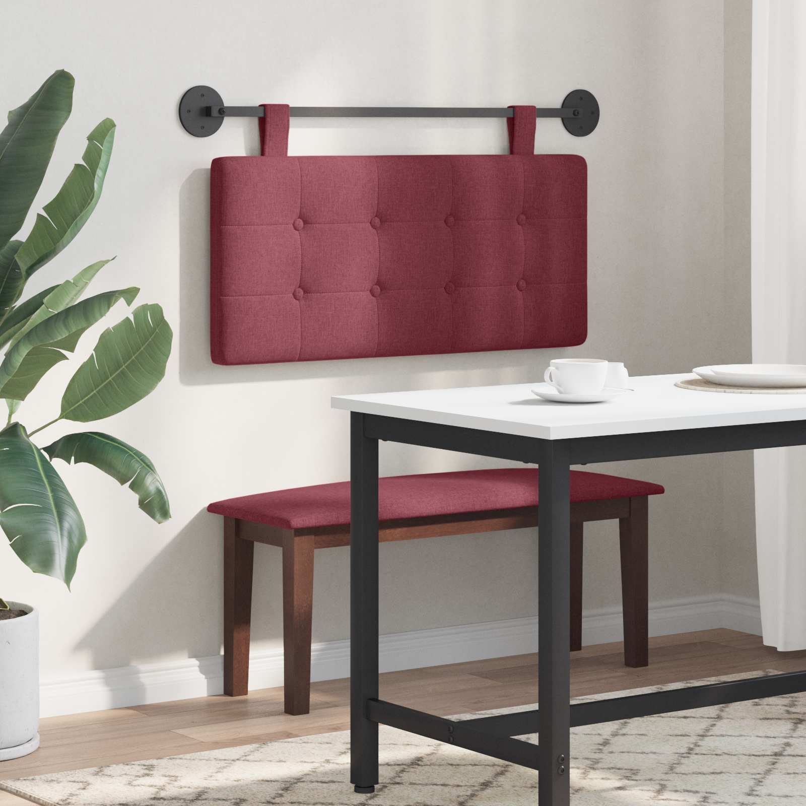 Viseće uzglavlje kreveta Tkanina