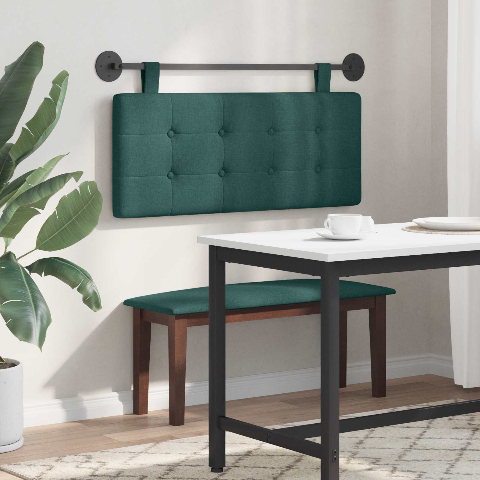 Viseće uzglavlje kreveta Tkanina