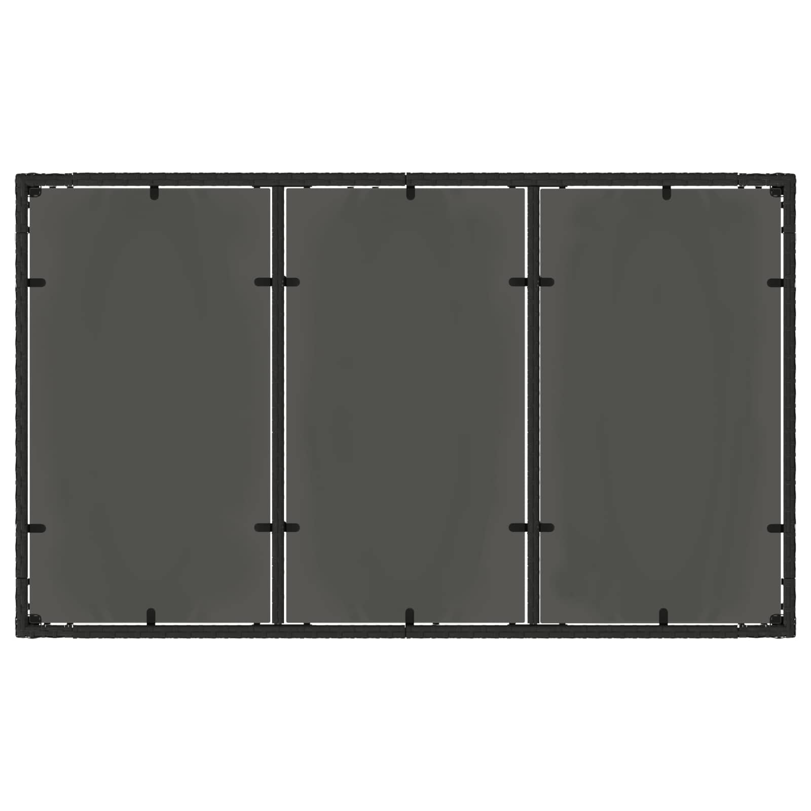 Vanjski set za objedovanje 7 pcs poliratan