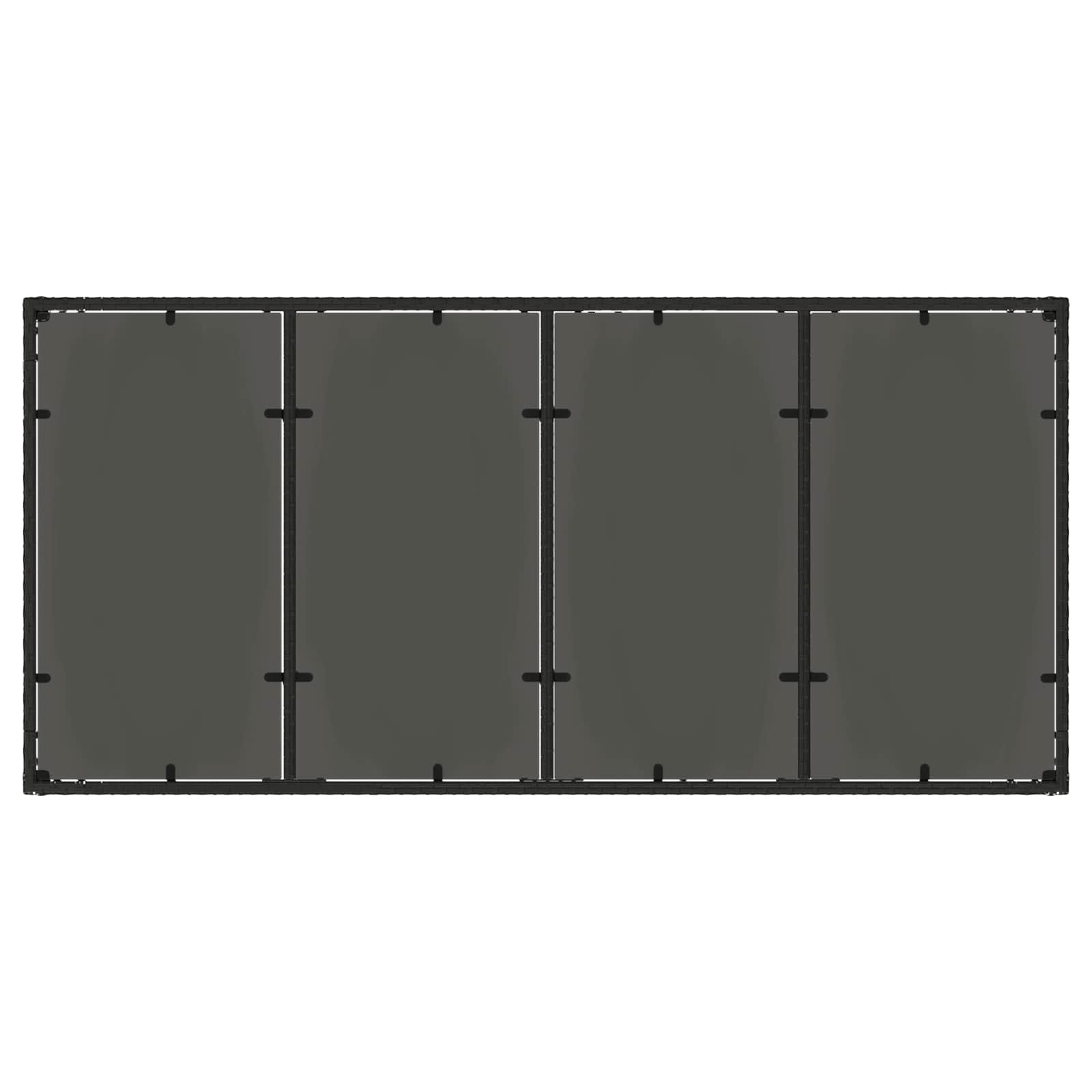 Vanjski set za objedovanje 9 pcs poliratan