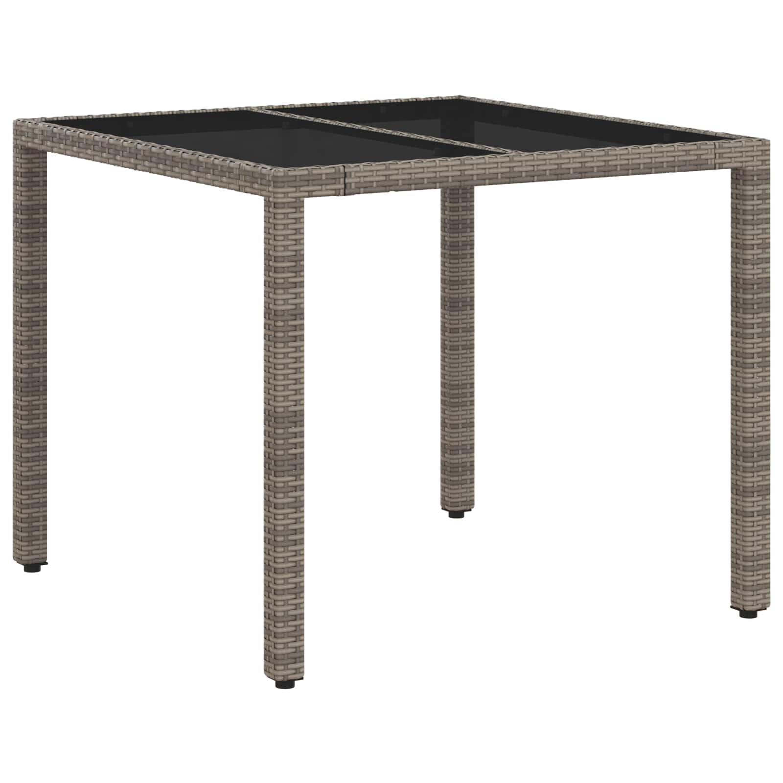 Vanjski set za objedovanje 3 pcs Svijetlo siva i tamno siva