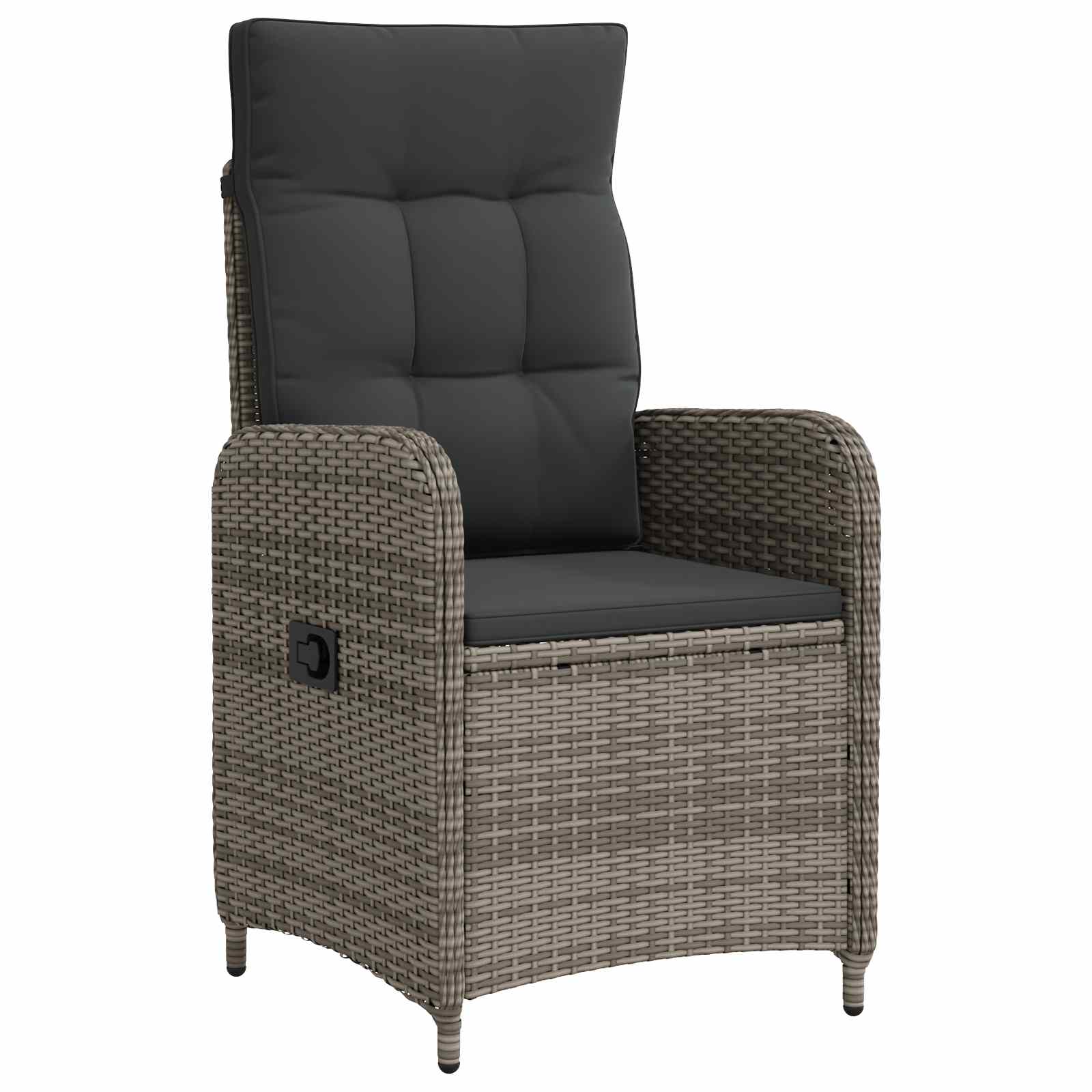 Vanjski set za objedovanje 9 pcs Svijetlo siva i tamno siva