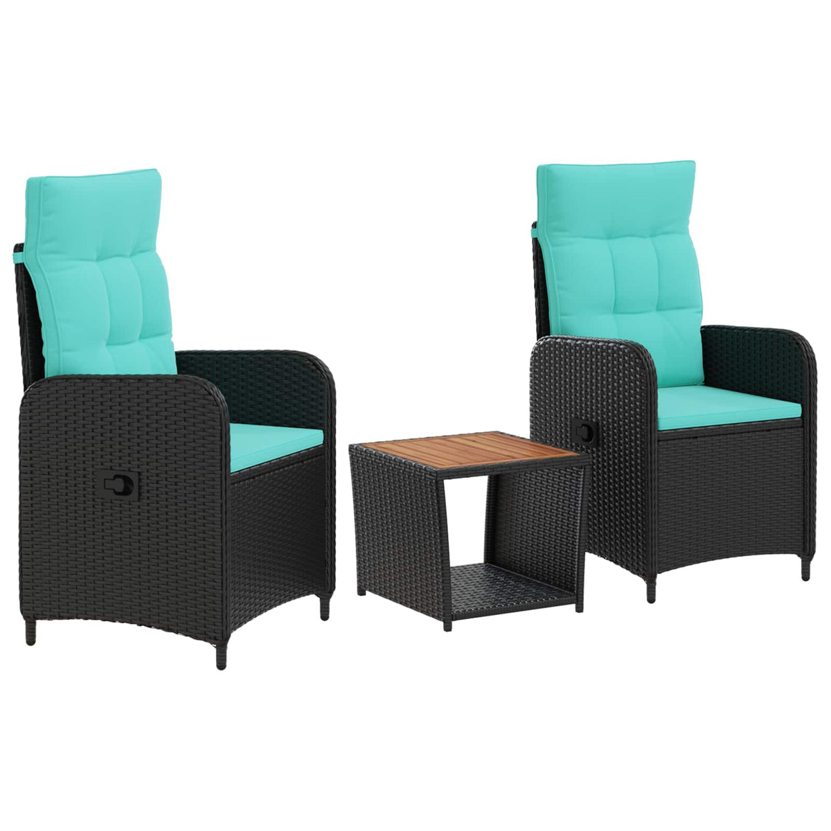 Set lounge namještaja za vrt 3 kom.
