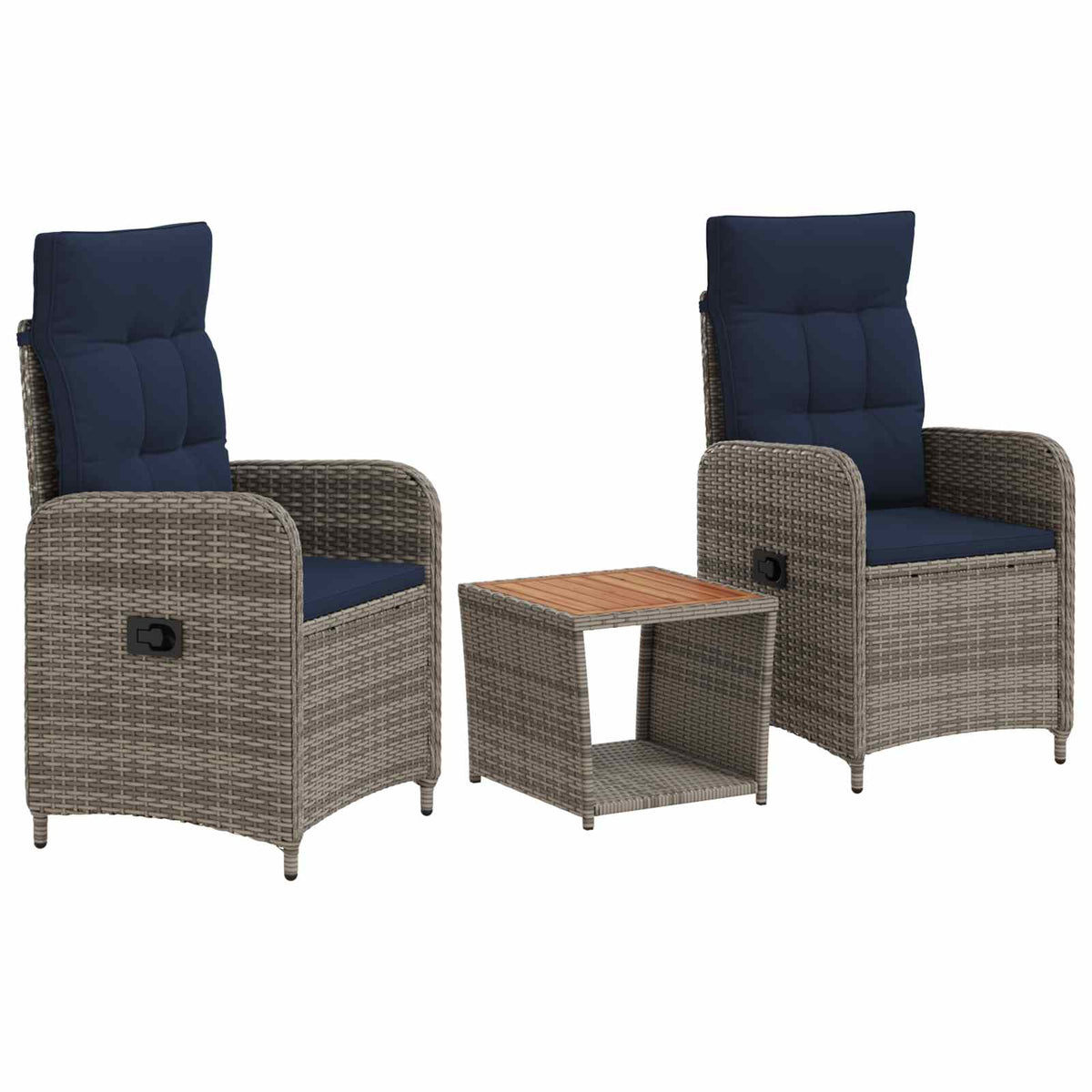 Set lounge namještaja za vrt 3 kom.