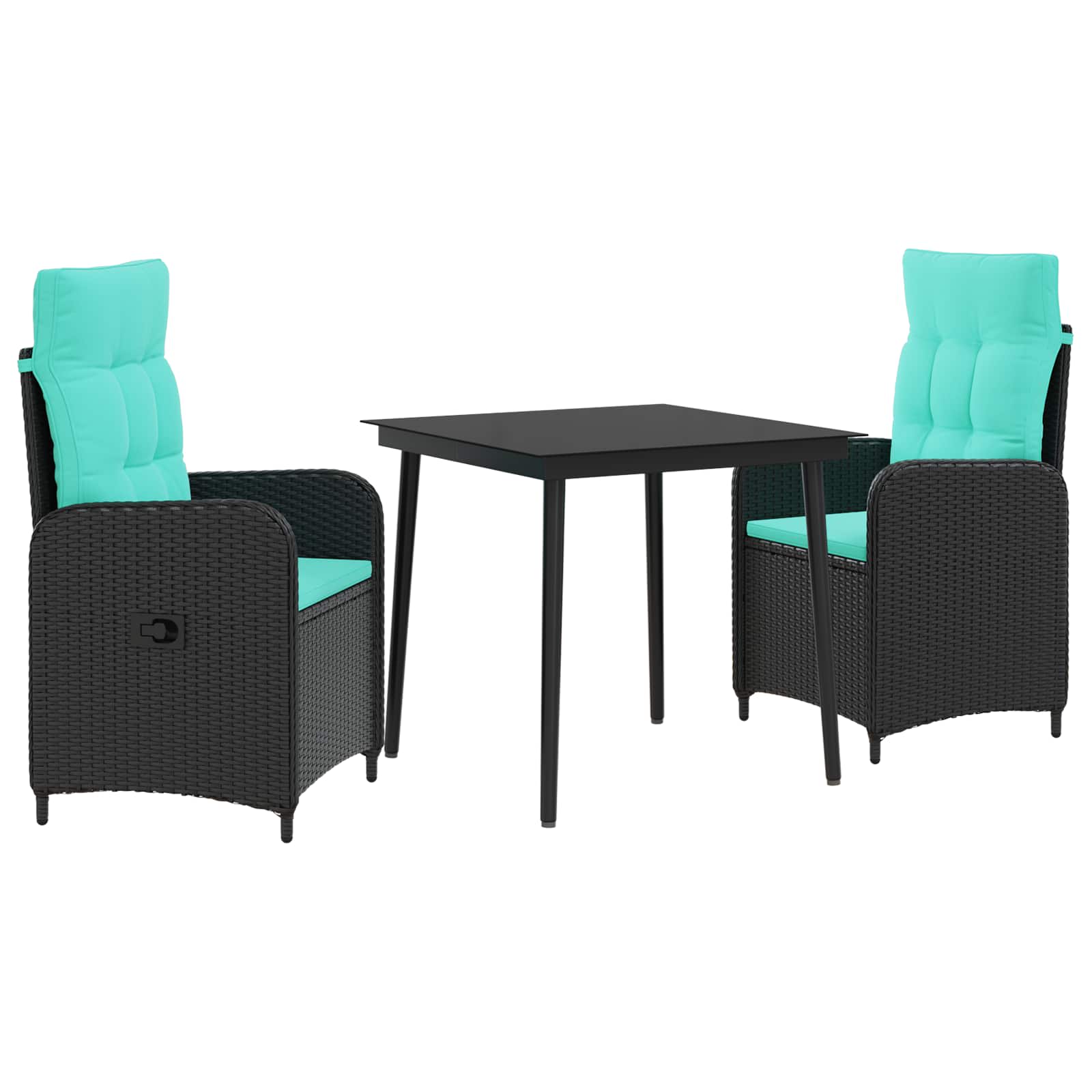 Set stolića za sofu s jastukom s jastukom 3 pcs